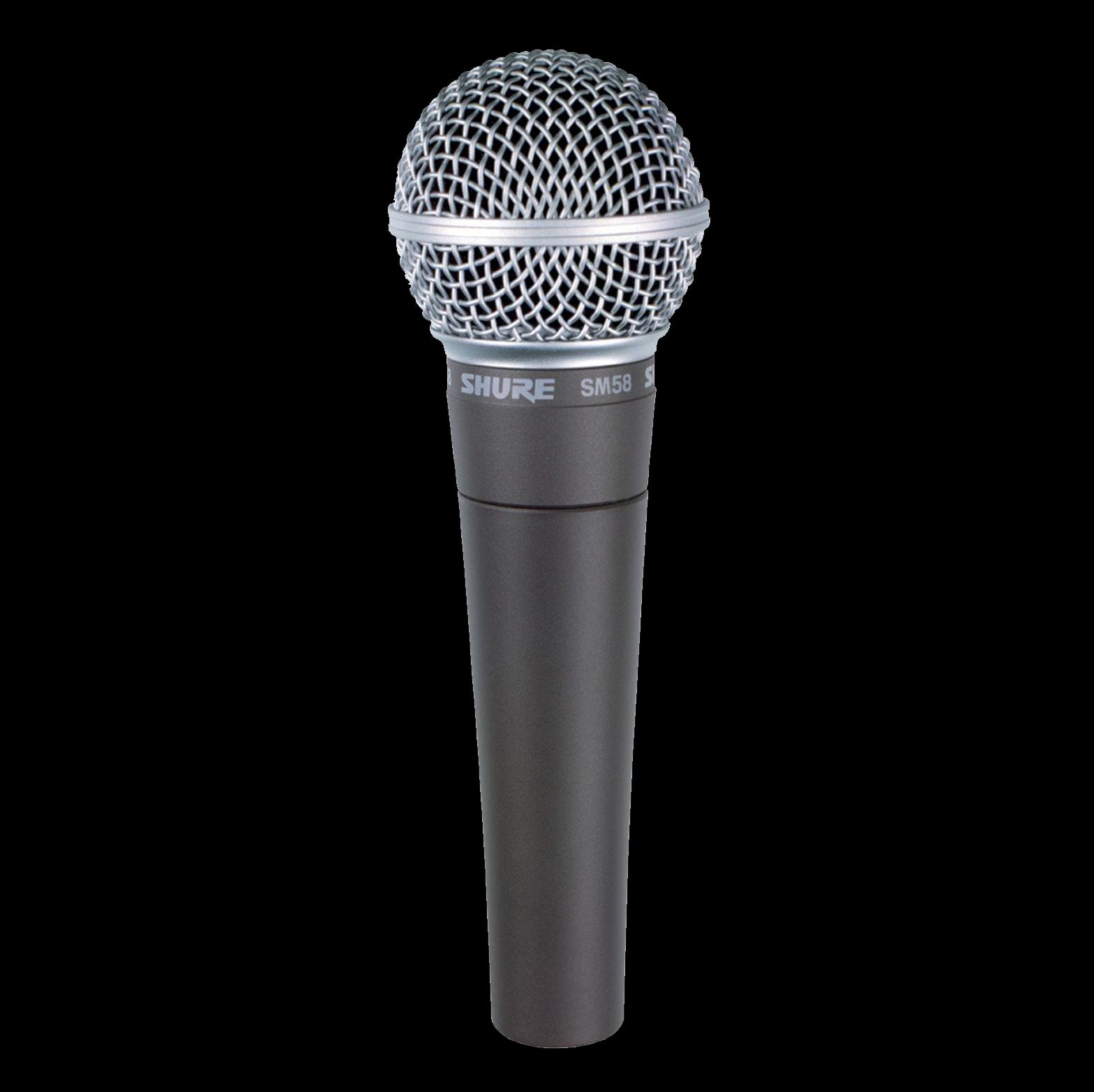 Shure SM58S Dynamic Vocal Microphone - Professional Cardioid Mic for Live Performances, Studio Recording & Podcasting - Durable Metal Construction with Enhanced Sound Clarity