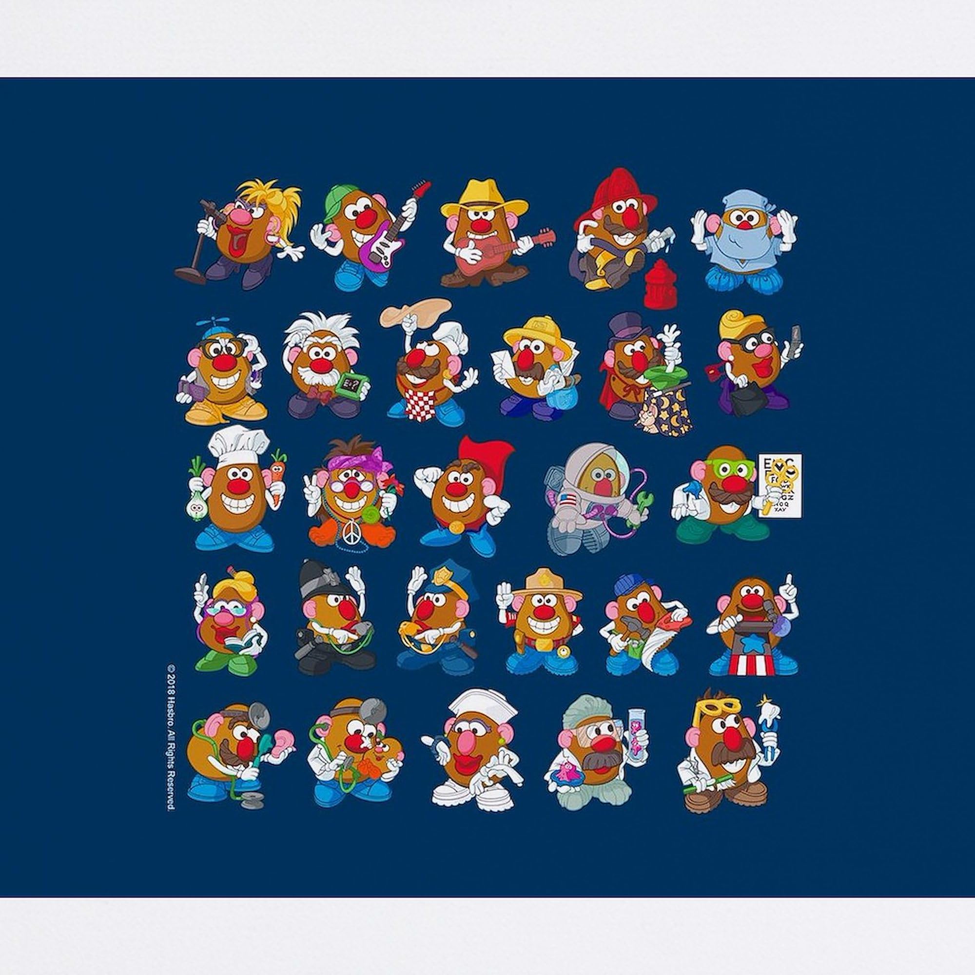 Non-Slip Rubber Gaming Mousepad with Mr. Potato Head Design - Perfect for Office, Home & Gaming Setups | CafePress