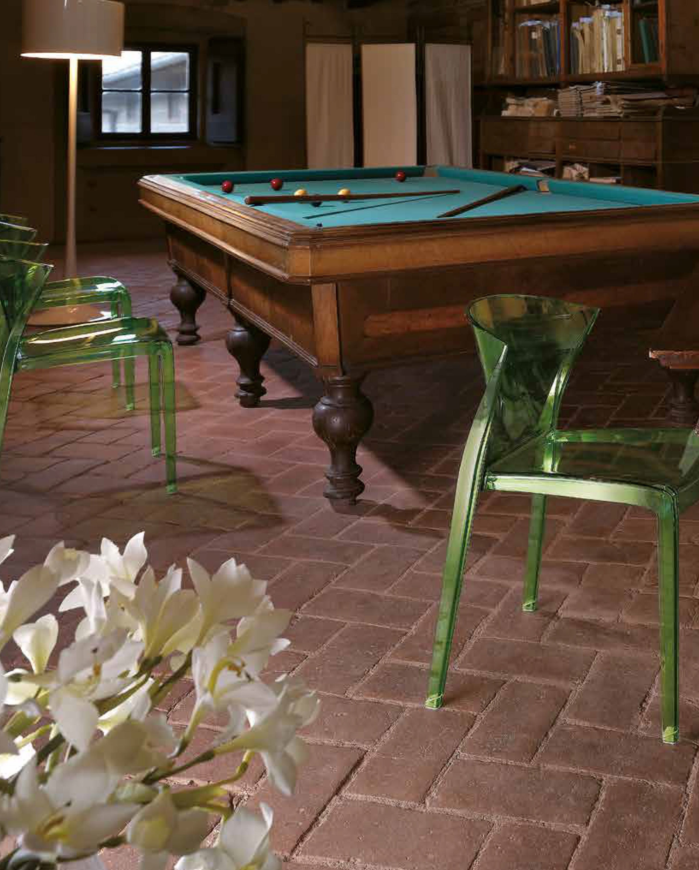Green Nord Stackable Chair - Durable & Space-Saving Stacking Chairs for Home, Office, Restaurant, and Outdoor Use