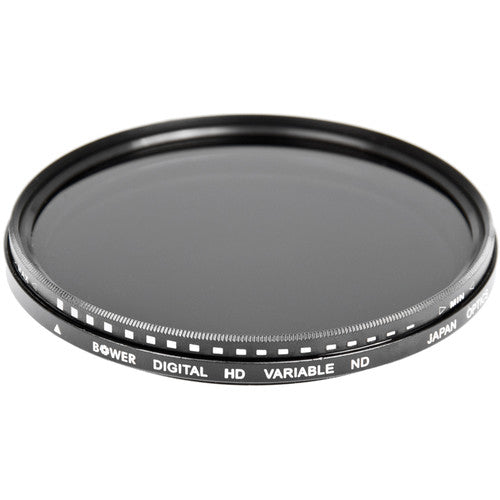 Bower 95mm Variable ND Filter - Adjustable Neutral Density Lens Filter for DSLR & Mirrorless Cameras - Perfect for Landscape, Portrait & Video Photography