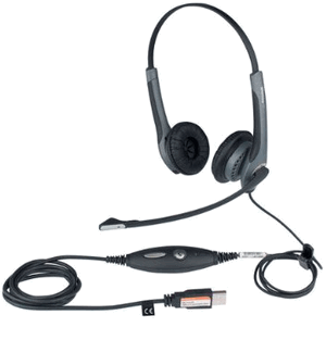 Jabra GN2000 USB Mono Headset with Noise Cancellation (NC) for Clear Calls - Perfect for Office, Call Centers & Remote Work