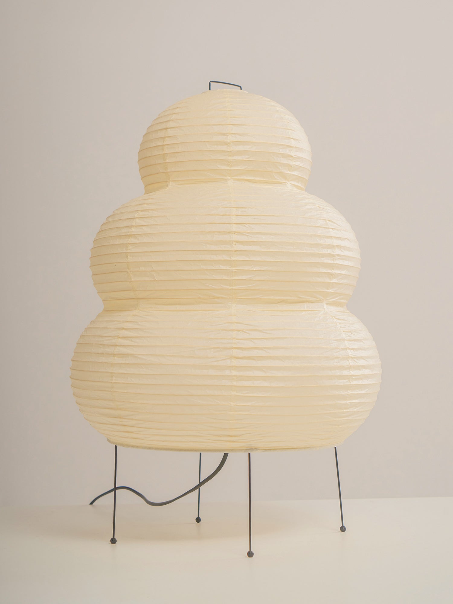 Akari Paper Table Lamp - Handmade Japanese Shoji Style Lighting for Bedroom, Living Room & Office - Soft Ambient Light, Modern Minimalist Decor
