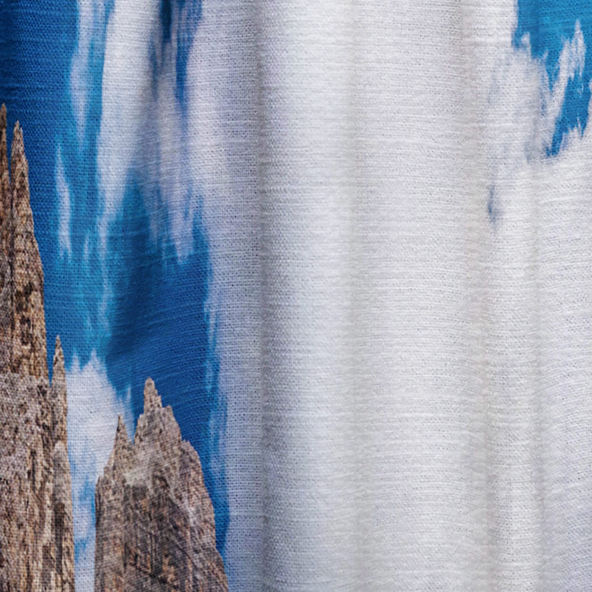 DesignQ Thermal Insulated Blackout Curtains - Single Panel 52x95 Inches for Bedroom & Living Room - Nature Inspired Relaxing View - Perfect for Light Control, Privacy & Energy Efficiency