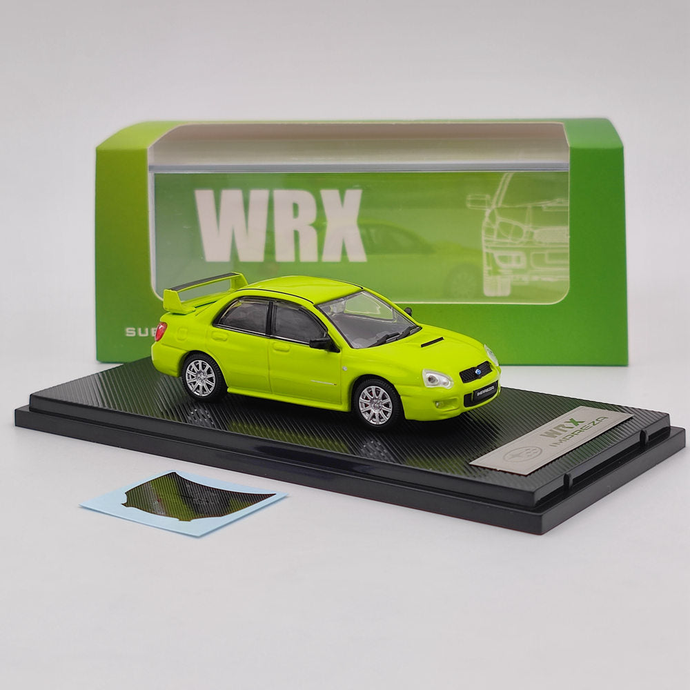 1:64 Scale Subaru Impreza WRX STI 2006 Diecast Model Car - Miniature Collectible Toy Vehicle for Hobbyists & Car Enthusiasts - Perfect for Display, Gifts, and Racing Simulation Scenes