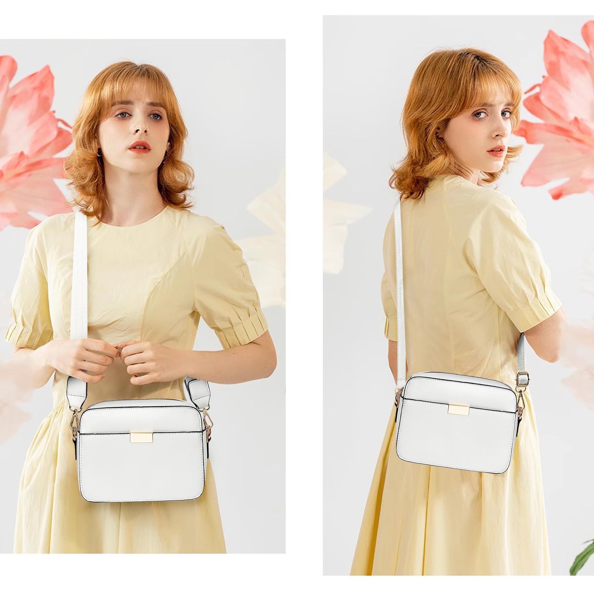 COCIFER Vegan Leather Crossbody Bags for Women - Stylish Shoulder Purse Handbag with Wallet, Perfect for Work, Travel & Everyday Use
