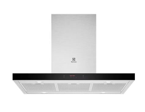 Electrolux ECI9455S 90cm UltimateTaste 500 Island Extractor Hood - Powerful Kitchen Ventilation for Smoke & Odor Removal - Perfect for Modern Home Cooking & Open-Plan Kitchens