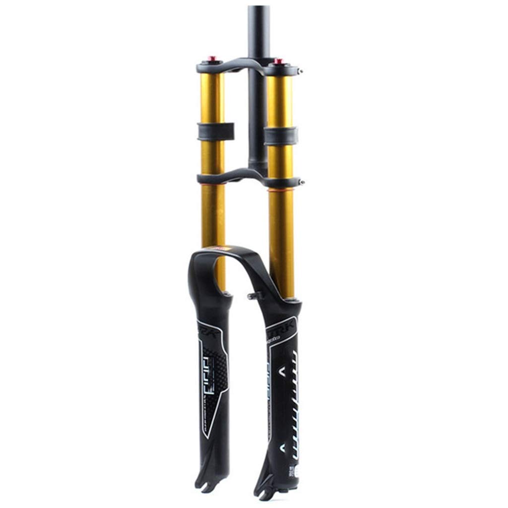Premium MTB Bike Suspension Fork - Adjustable Damping, Magnesium Alloy Construction for 26/27.5/29 Inch Wheels | Ideal for Mountain Biking, Trail Riding & Off-Road Adventures