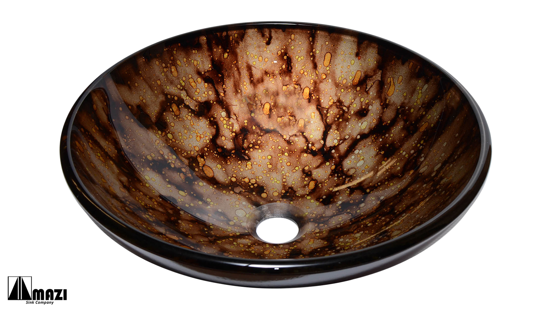 Modern Glass Vessel Bathroom Sink - YHH460 - Elegant Above Counter Basin for Contemporary Bathrooms, Powder Rooms & Vanities - Perfect for Home Renovation & Luxury Interior Design