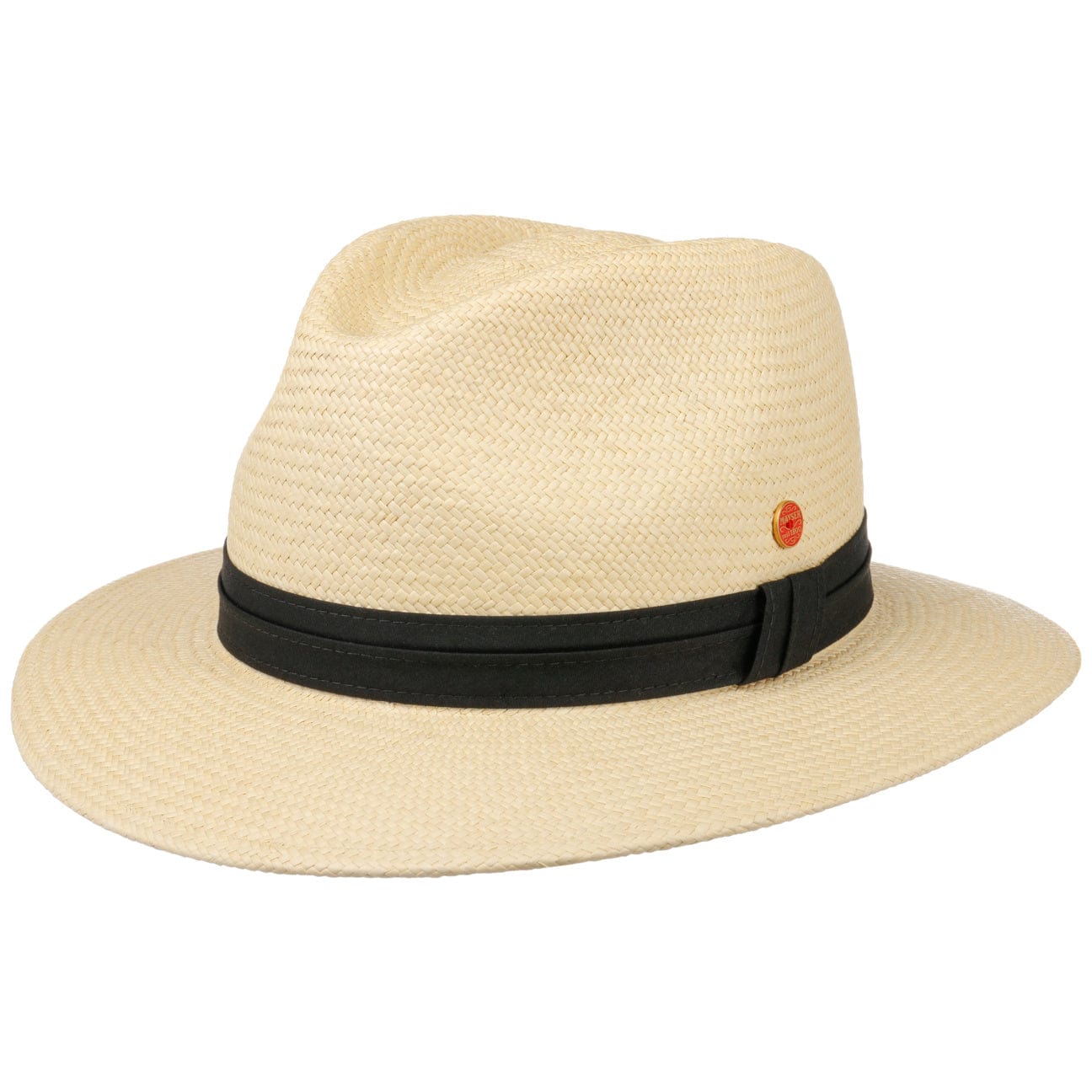 Mayser Gero Panama Hat for Men & Women - Lightweight & Breathable Straw Hat for Summer, Beach, Travel & Outdoor Activities