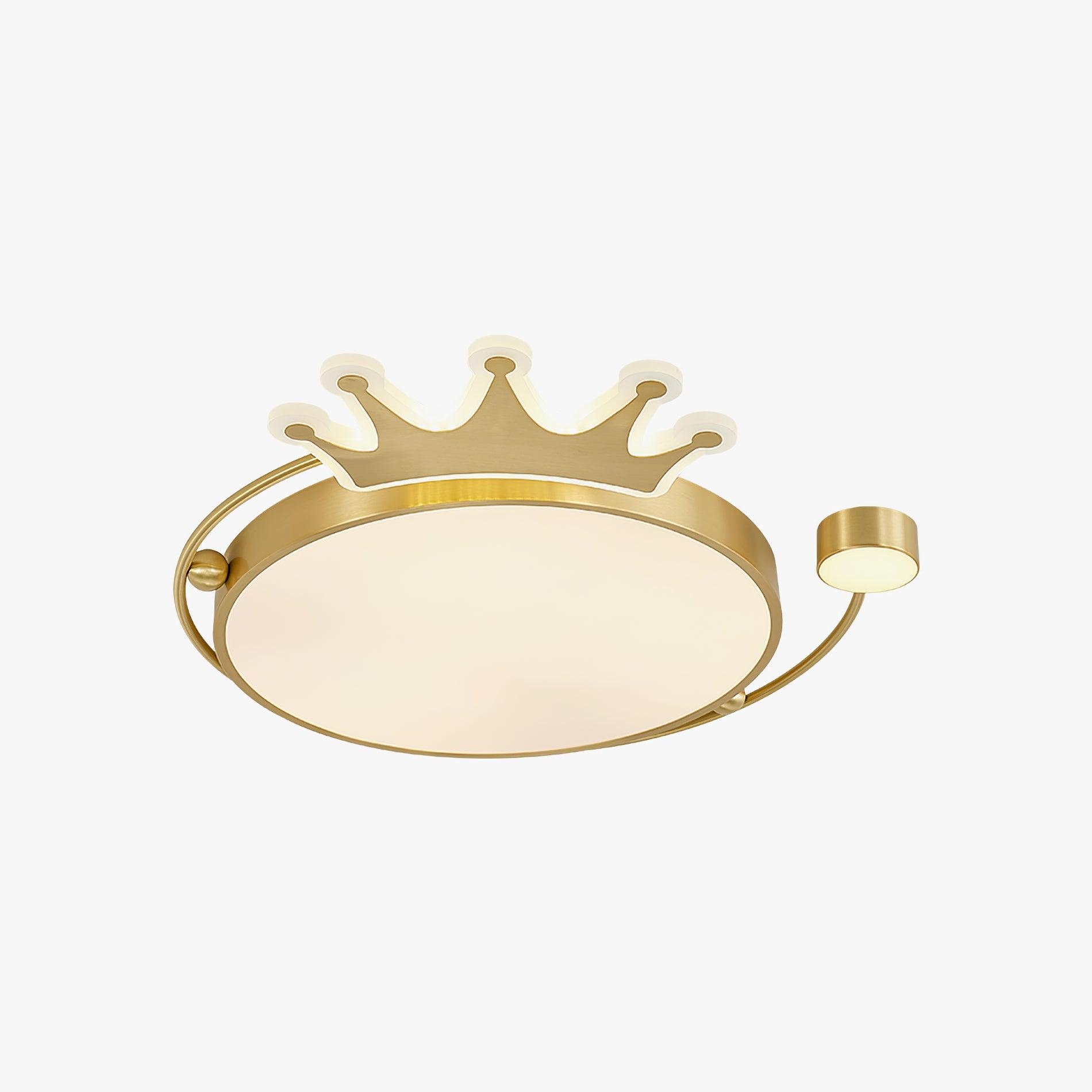 Elegant Crown Ceiling Light Fixture - Modern Chandelier for Living Room, Bedroom & Dining Room - Perfect for Home Decor & Interior Design