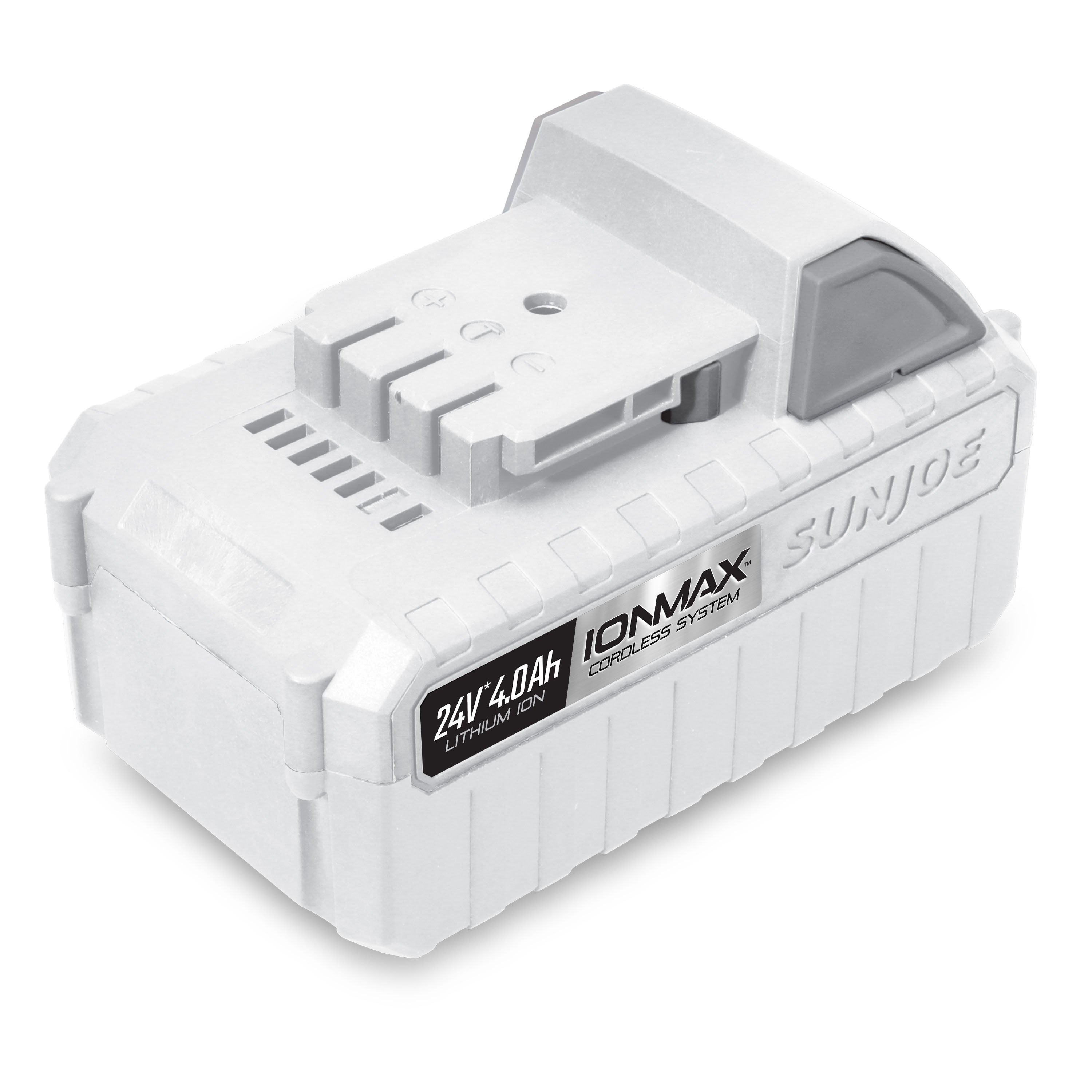 Snow Joe 24VBAT IONMAX 24V 4.0Ah Lithium-Ion Battery | Universal for Sun Joe, Auto Joe, Snow Joe, Power Joe Tools | BMS & 3-Stage LED Display | Perfect for Lawn Mowers, Snow Blowers & Power Tools