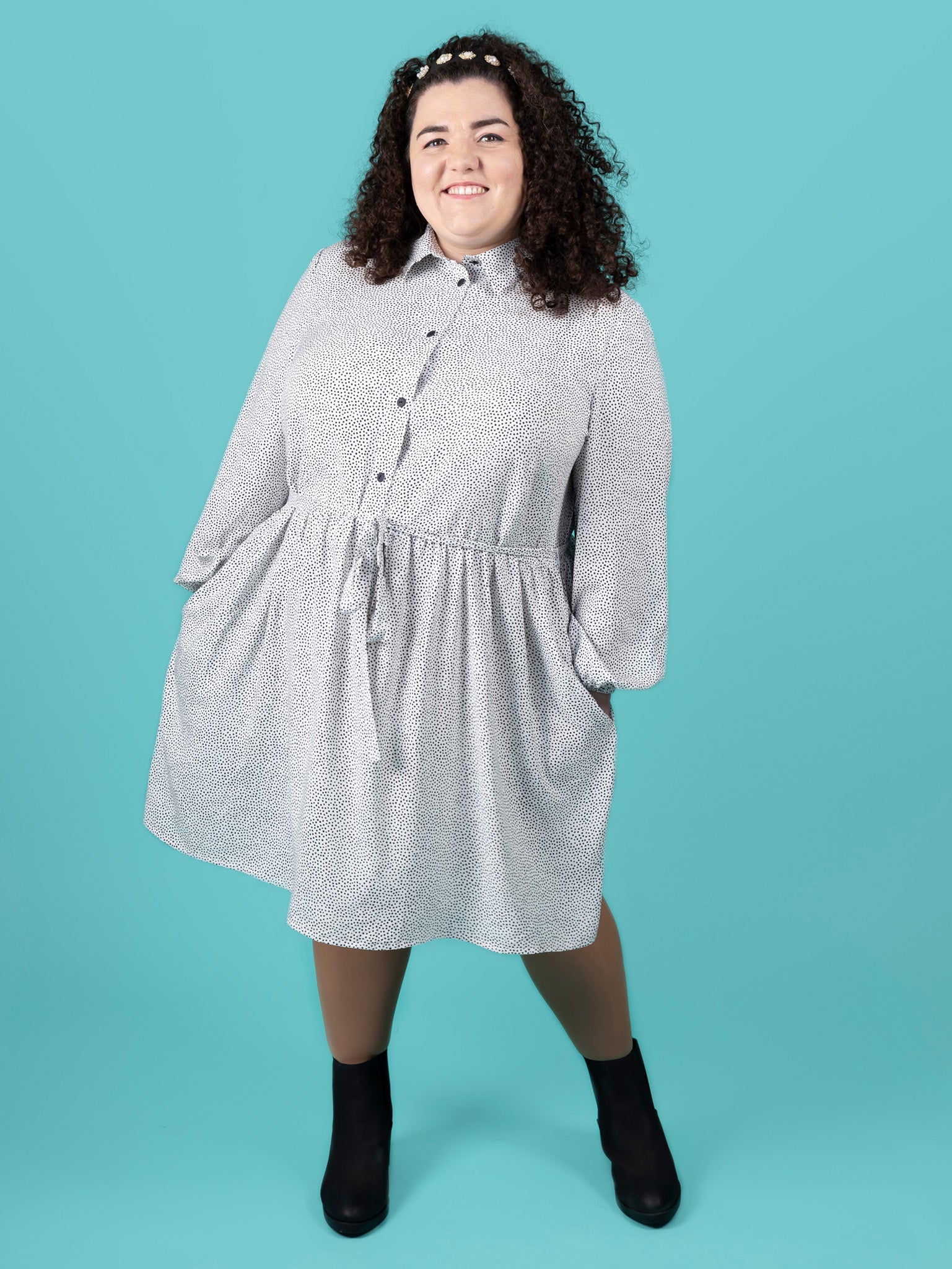 Tilly and the Buttons Lyra Dress - Stylish Women's Sewing Pattern for DIY Fashion | Perfect for Casual Wear, Parties & Special Occasions