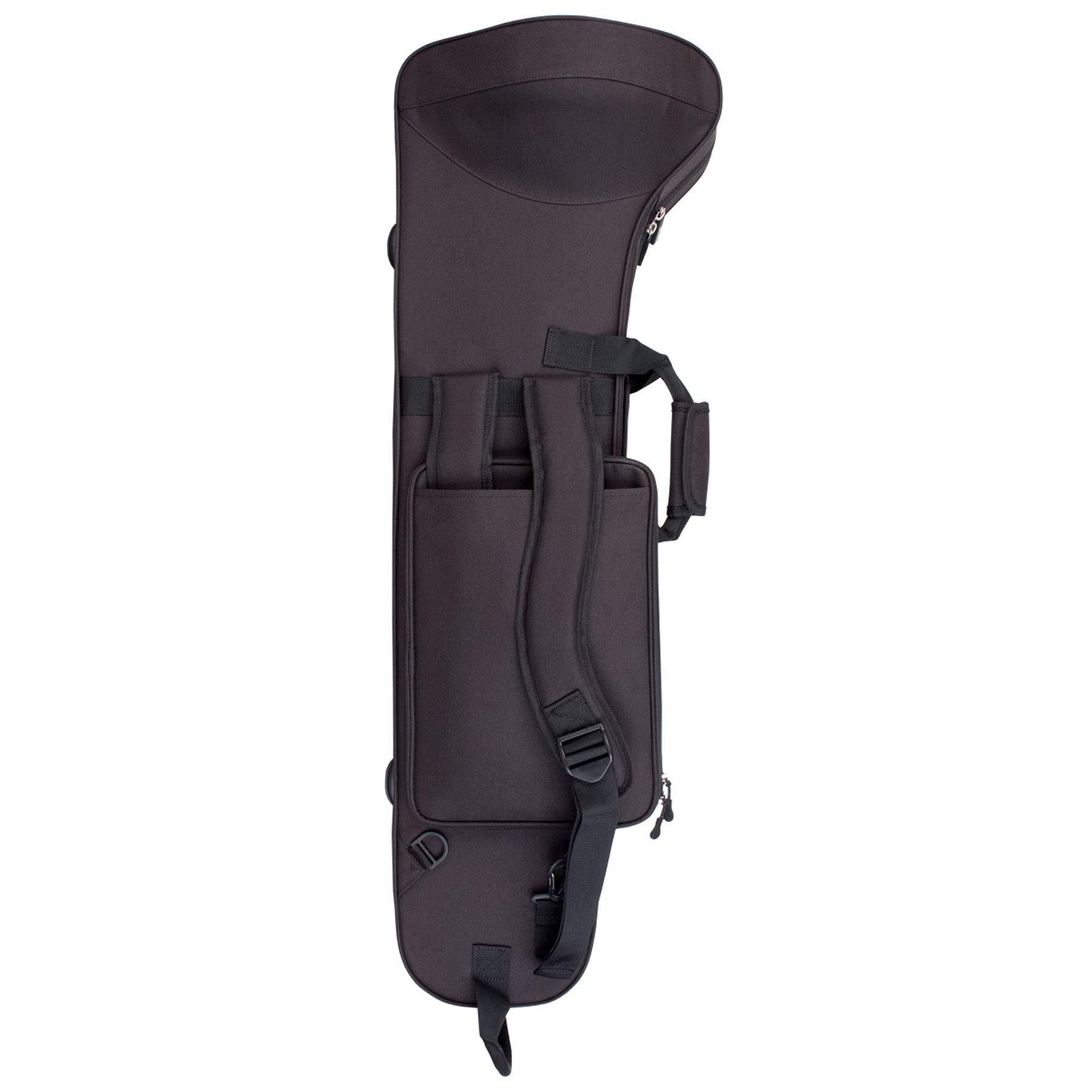 Protec MAX306CT Tenor Trombone Case with F Attachment - Durable Contoured Protection for Professional Musicians | Perfect for School Bands, Orchestras & Traveling Performances