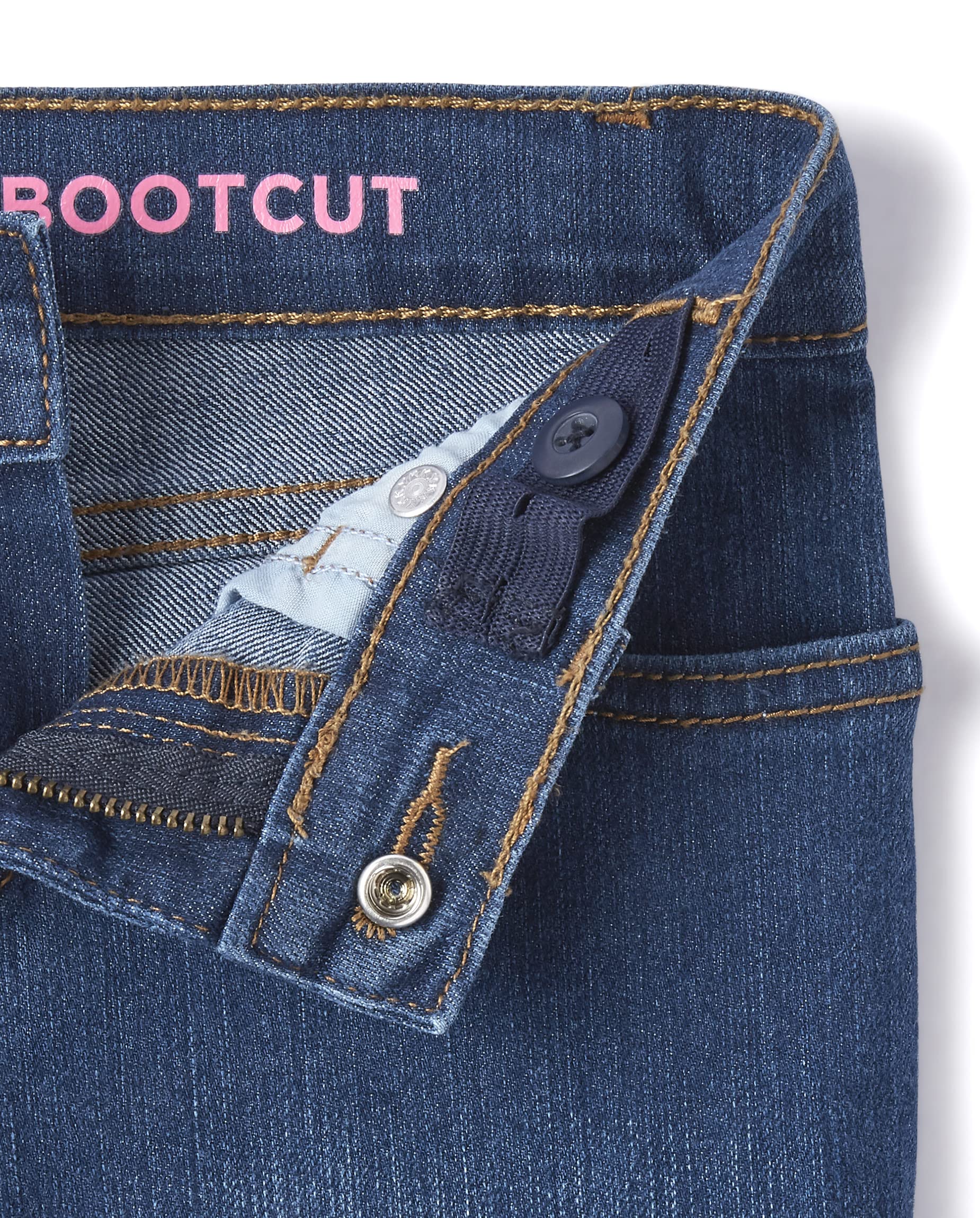 The Children's Place Girls' 3-Pack Stretch Bootcut Jeans | Soft Denim Pants for School & Play | Toddler to Big Kid Sizes