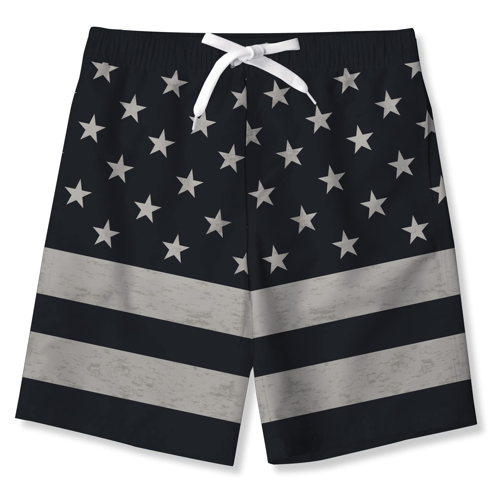 Quick Dry UPF 50+ Boys Swim Trunks - Cool & Funny Beach Surf Shorts for Kids Ages 6-14 | Perfect for Pool, Beach & Water Sports