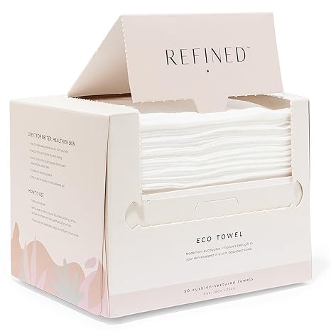 Premium Eco-Friendly Disposable Towels - Soft & Absorbent Biodegradable Paper Towels for Kitchen, Camping, Travel & Emergency Use