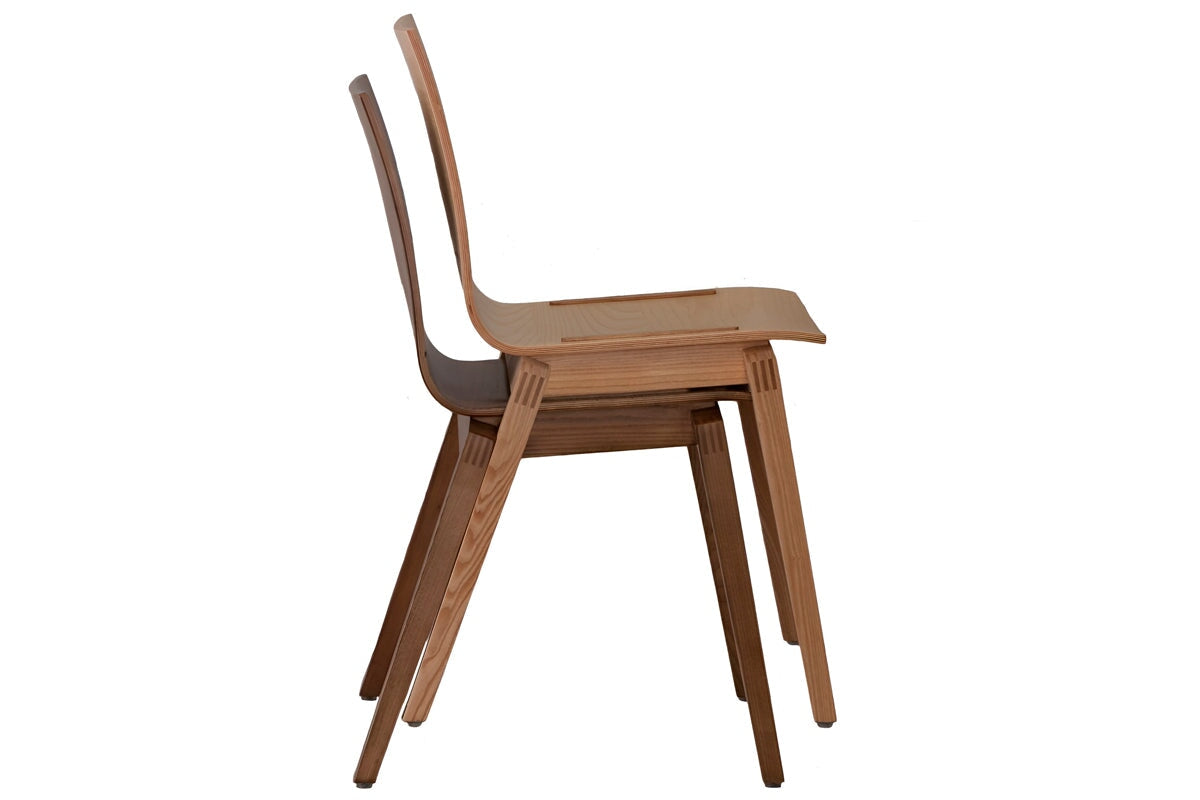 Volkov Timber Chair - Solid Wood Dining Chair for Kitchen, Restaurant & Home Decor | Comfortable & Durable Seating Solution for Indoor Use
