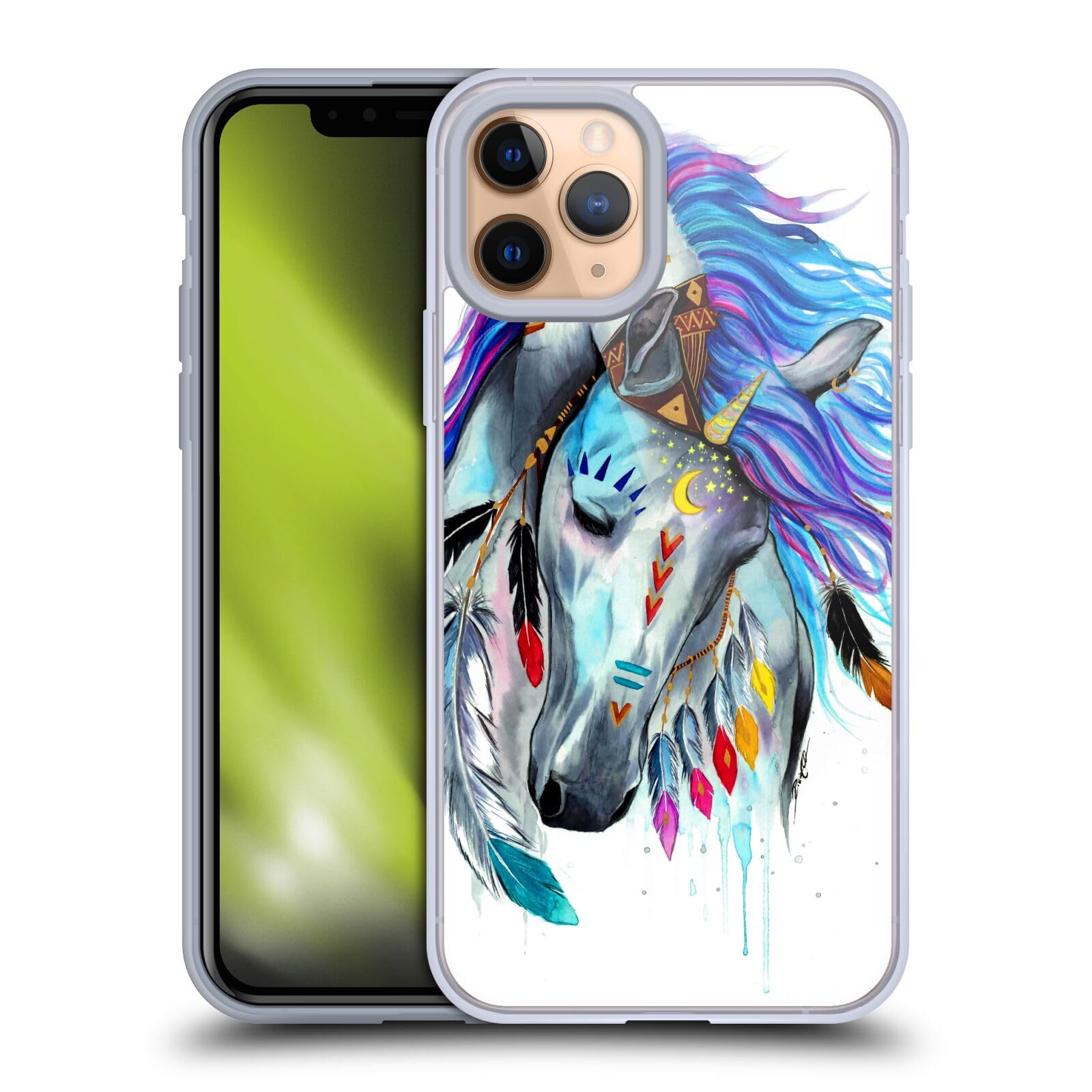 Officially Licensed Pixie Cold Spirit Animals Soft Gel Case for Apple iPhone 11 Pro - Cute Protective Phone Cover for Women, Girls | Perfect Gift for Birthday, Christmas & Daily Use