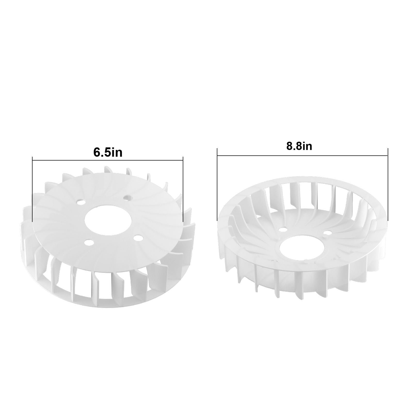 Kawasaki Cooling Fan Replacement 59041-0020 - Compatible with FH580V, FH381V, FH430V, FH451V, FH541V & 7007 Kawasaki Engines - Perfect for Lawn Mowers, Tractors & Outdoor Power Equipment