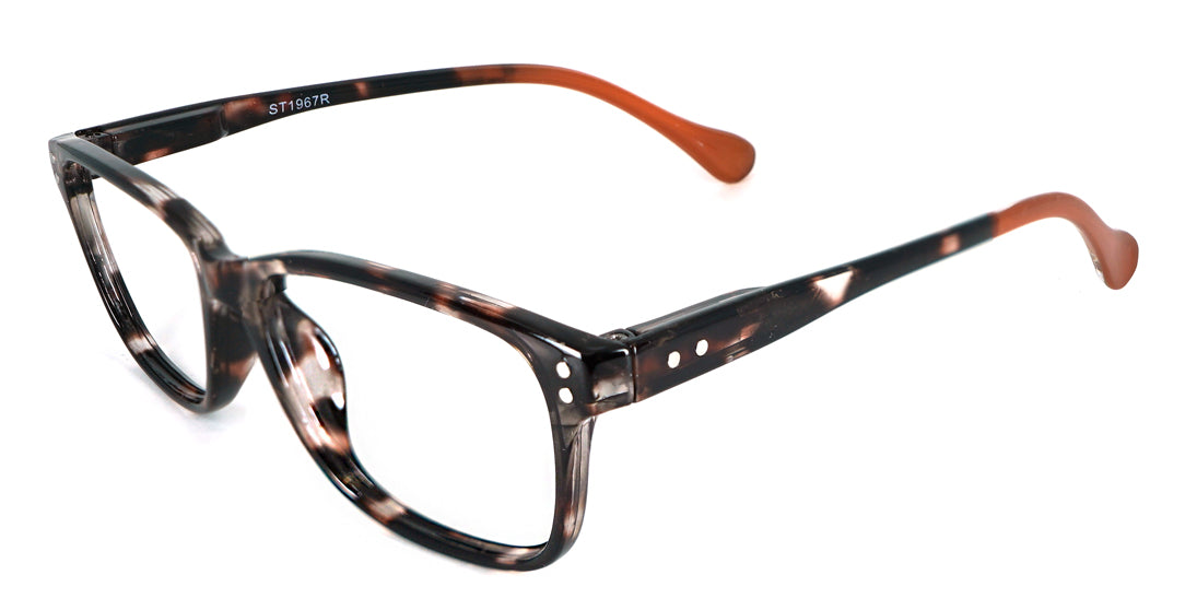 Stylish Reader Eyeglasses ST1967R - Blue Light Blocking & Anti-Glare for Reading, Computer Use & Office Work