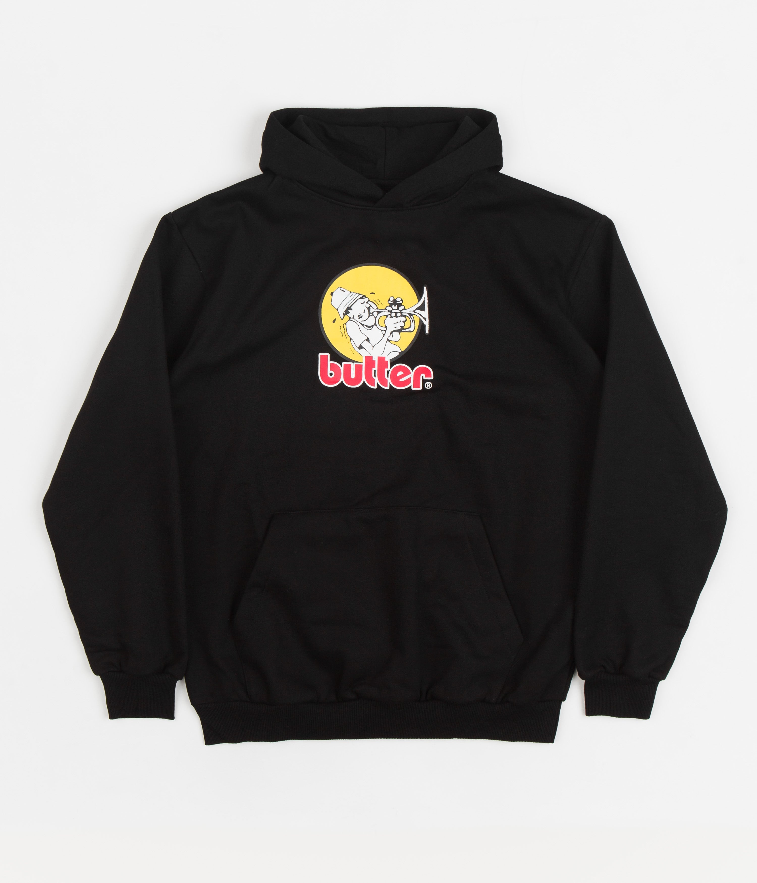 Butter Goods Brass Hoodie - Black | Men's & Women's Streetwear Fashion | Perfect for Casual Outfits & Urban Lifestyle