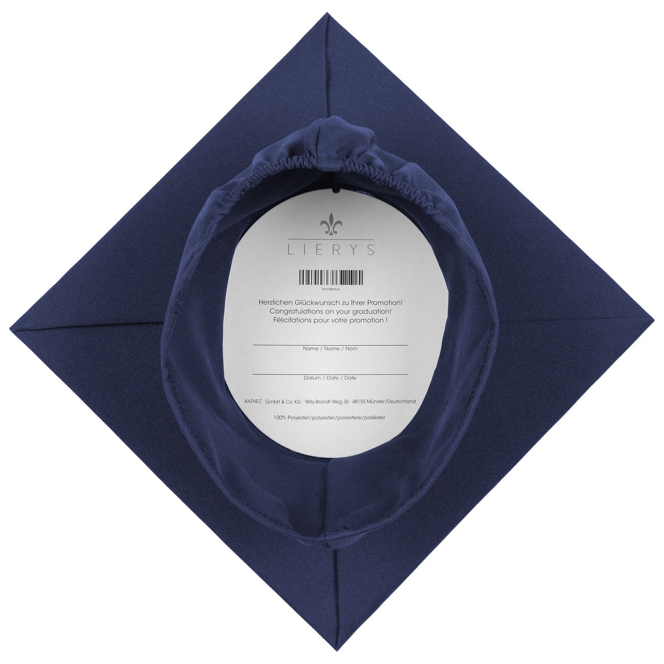 Lierys Adjustable Graduation Cap - Comfortable & Stylish for High School & College Ceremonies, Graduation Parties & Photo Shoots