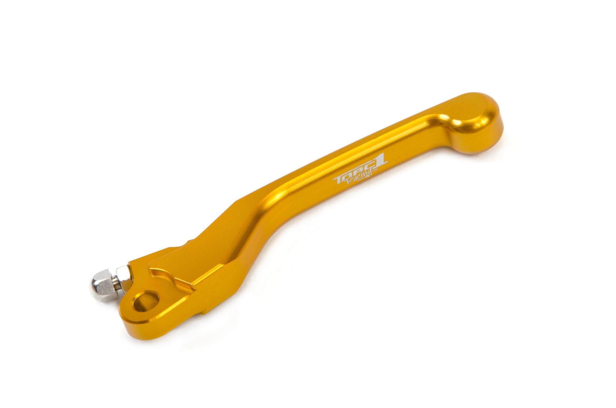 TORC1 Racing Replacement Flex Clutch Lever - Yellow | High-Performance Motorcycle Clutch Lever for Smooth Shifting | Perfect for Off-Road, Motocross & Street Bikes