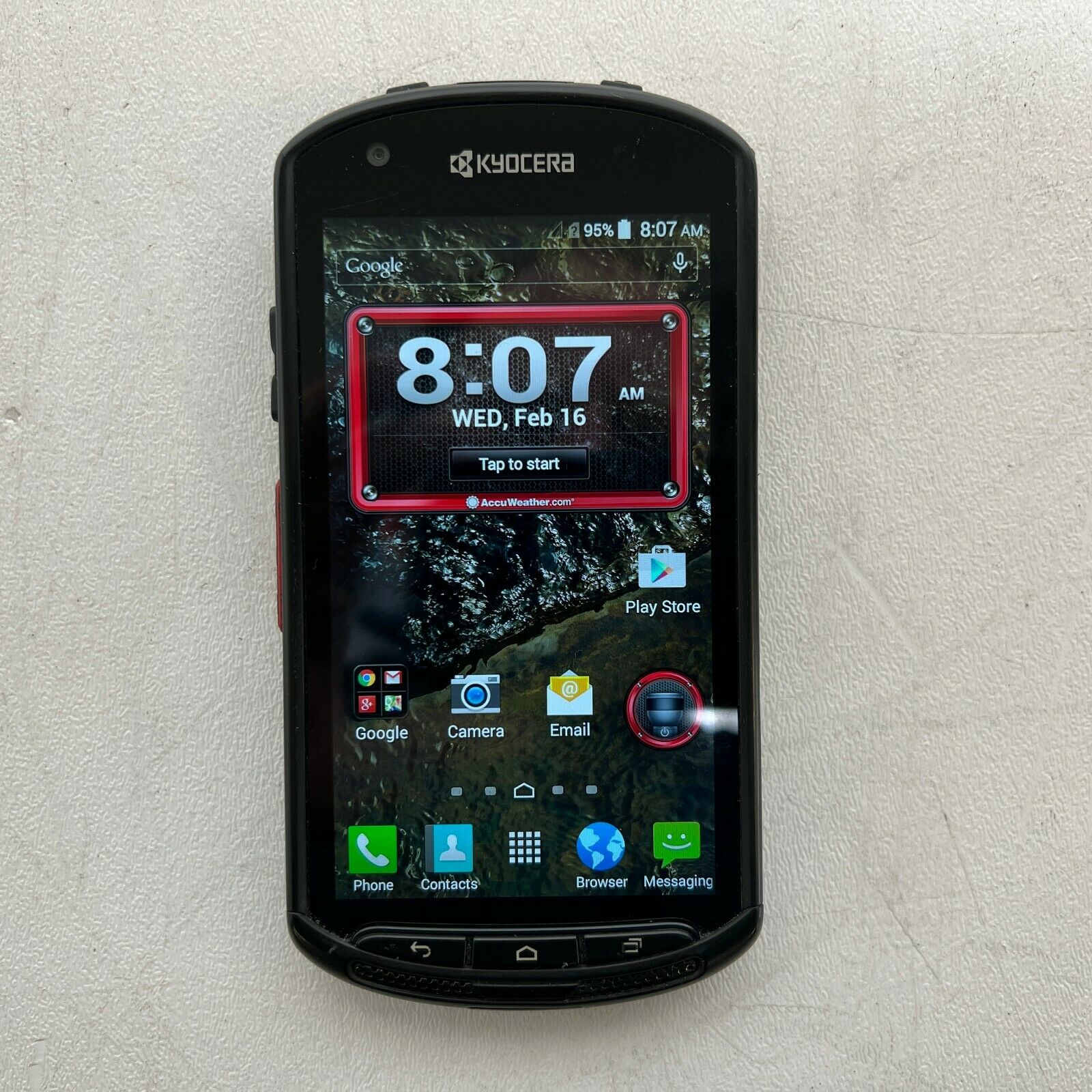 Kyocera DuraForce E6762 Rugged Smartphone - Waterproof, Dustproof, Shockproof | 4G LTE Unlocked | US Version | Perfect for Outdoor Adventures, Construction Sites & Harsh Environments