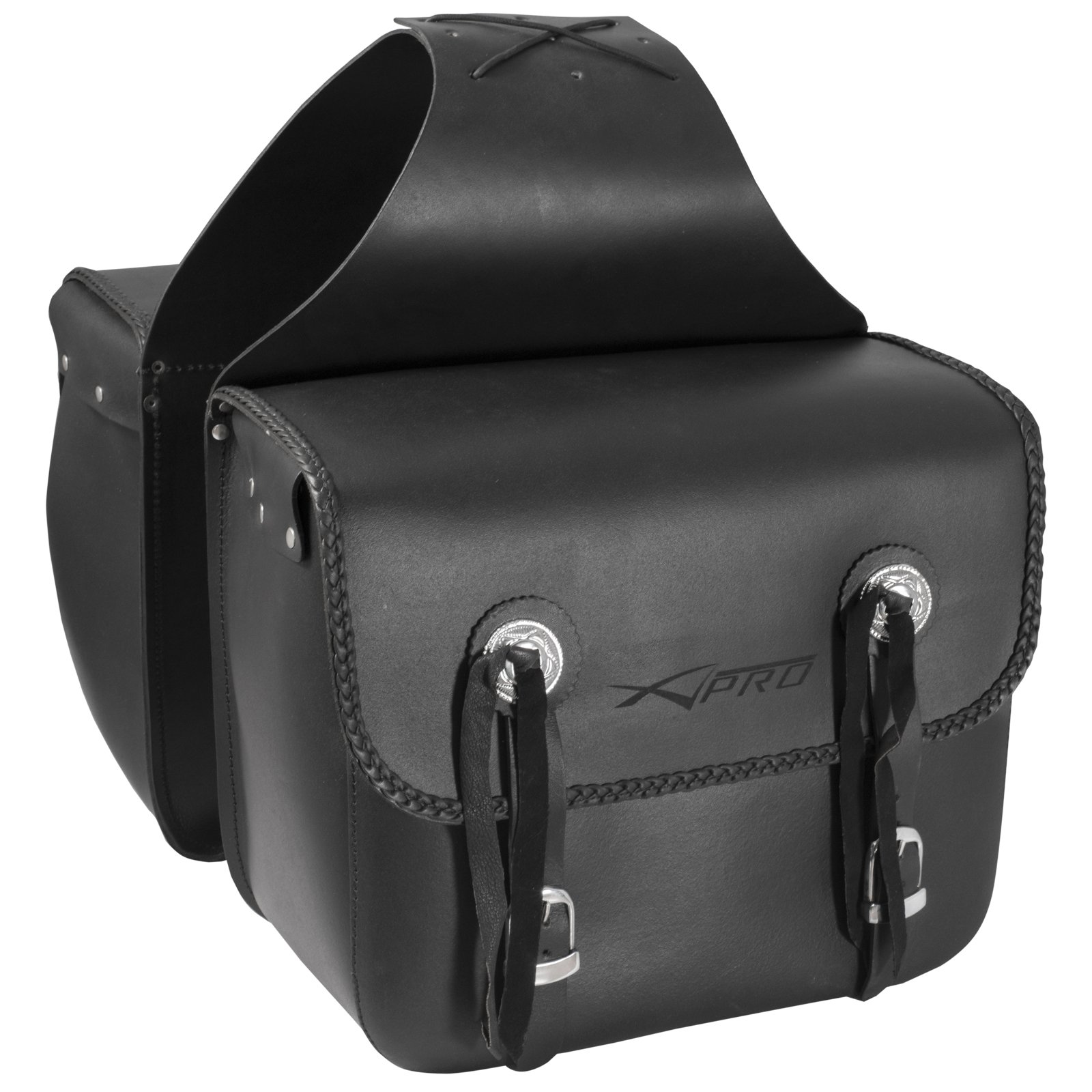 Universal Motorcycle Saddle Bags Pair - 18L Waterproof Panniers for Touring & Commuting - Fits Most Bikes - Ideal for Long Rides, Road Trips & Daily Storage