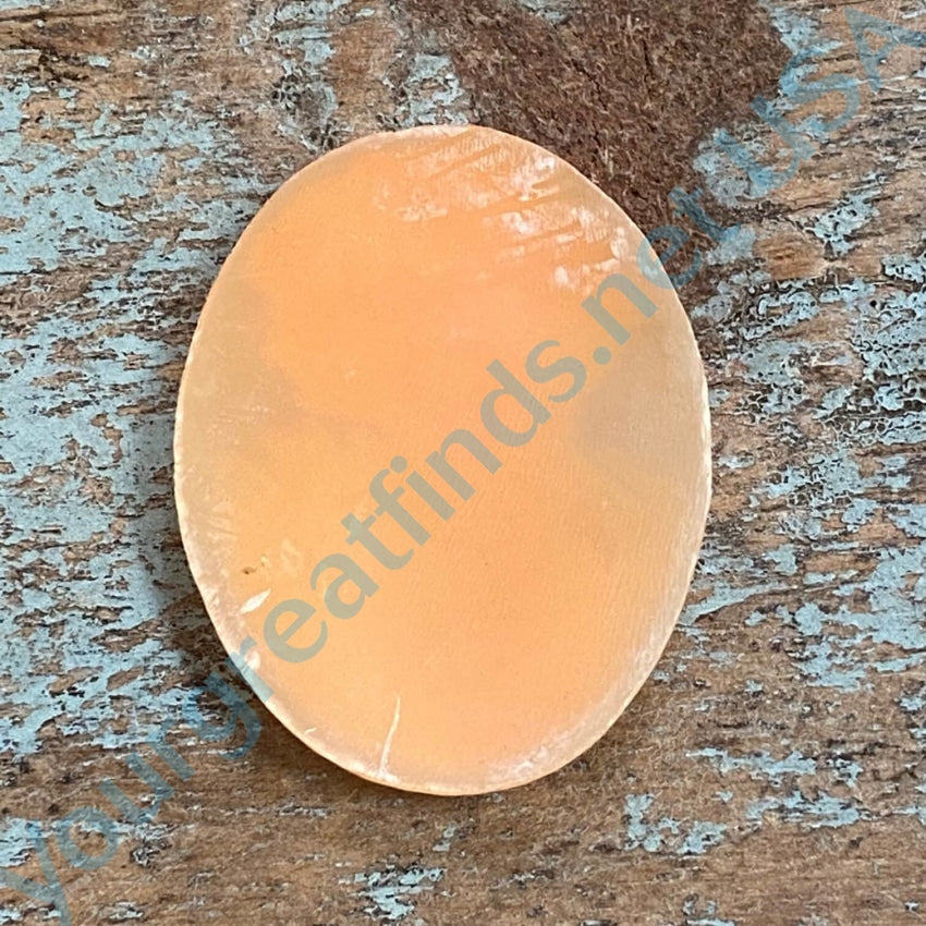 Vintage Italian Hand Carved Cameo Unset - Authentic Antique Jewelry Making Supply for Necklaces & Brooches | Perfect for DIY Crafts, Gift Giving & Vintage Style Accessories