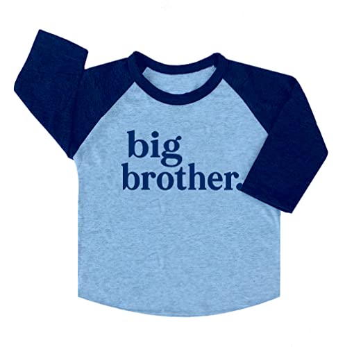 Big Brother Navy Raglan