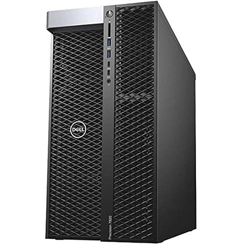 Refurbished Dell Precision T7920 Workstation - Intel Xeon Gold 5118 12-Core 2.3GHz, 256GB RAM, 1TB HDD, NVIDIA NVS310, Windows 10 Pro - Ideal for CAD, 3D Rendering & Engineering Workstations
