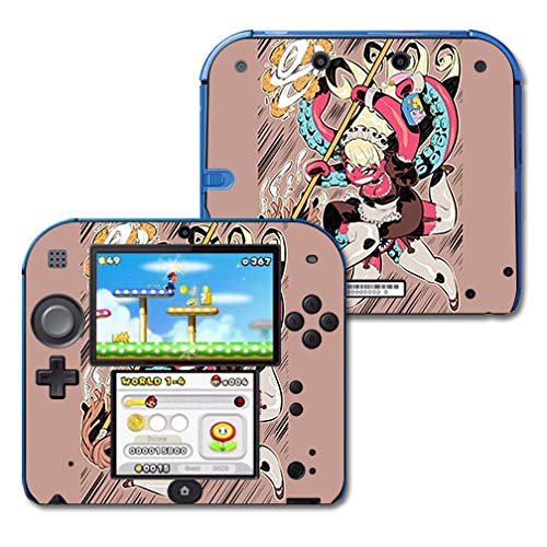 MightySkins Protective Vinyl Decal Wrap Cover for Nintendo 2DS - Octomaid Design | Durable, Customizable & Easy to Apply | Made in USA | Perfect for Gaming Enthusiasts & Collectors
