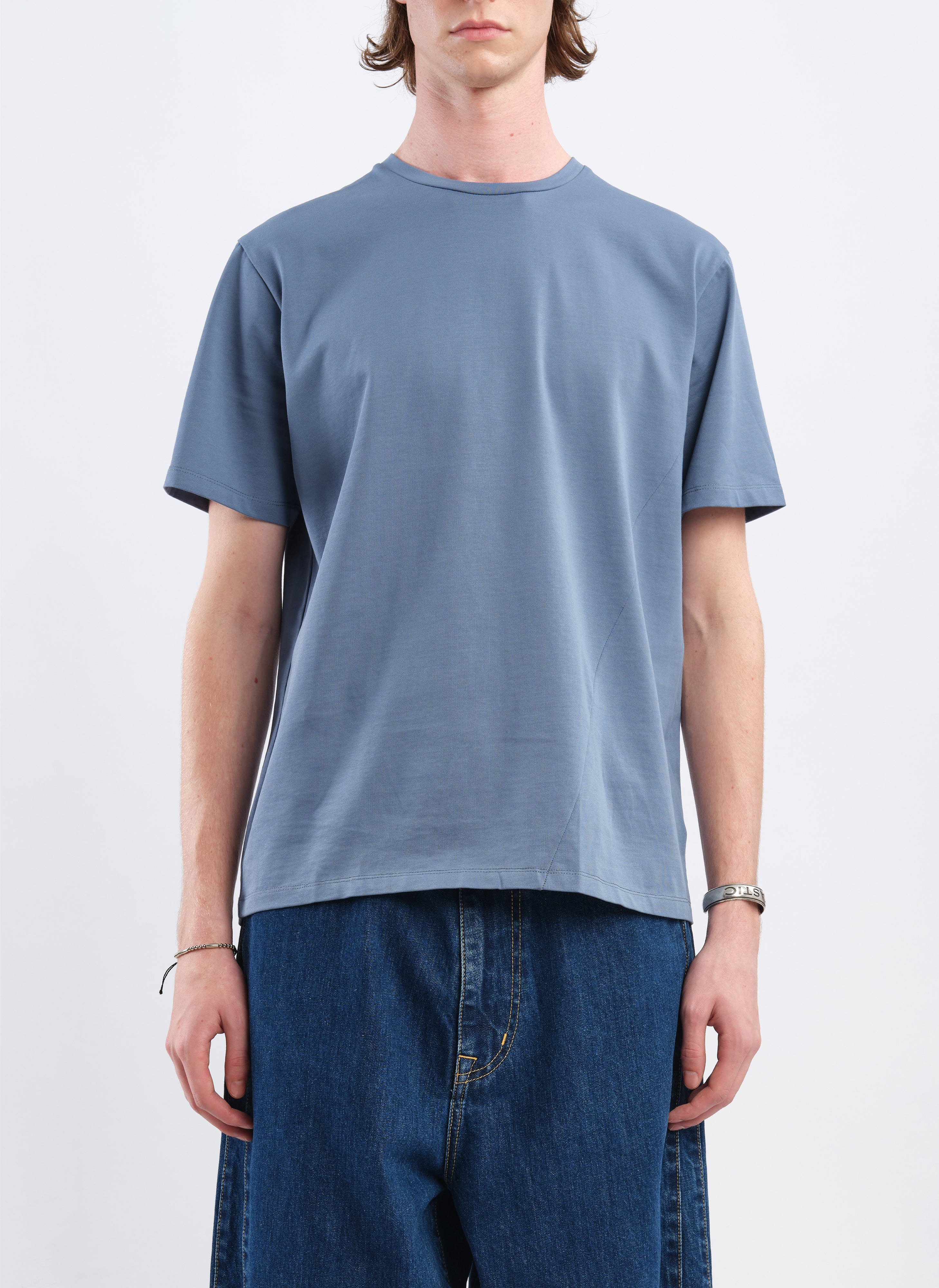Premium Mercerized Cotton T-Shirt (T01) - Soft Breathable Men's Casual Tee for Everyday Wear & Gym Workouts