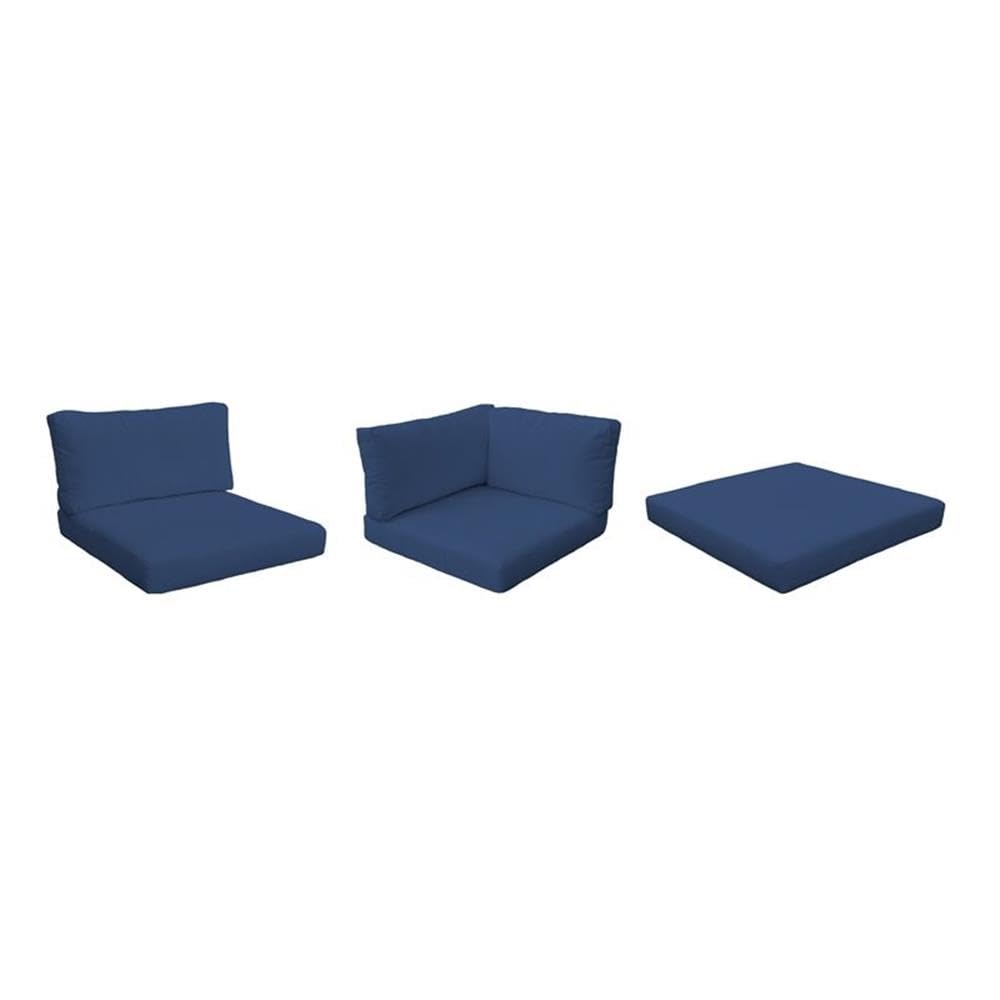 TK Classics Navy Blue Sofa Cover Set for BELLE-13a - Premium Stretchable Slipcover (Cushions Not Included) | Perfect for Living Room Furniture Protection & Style Upgrade