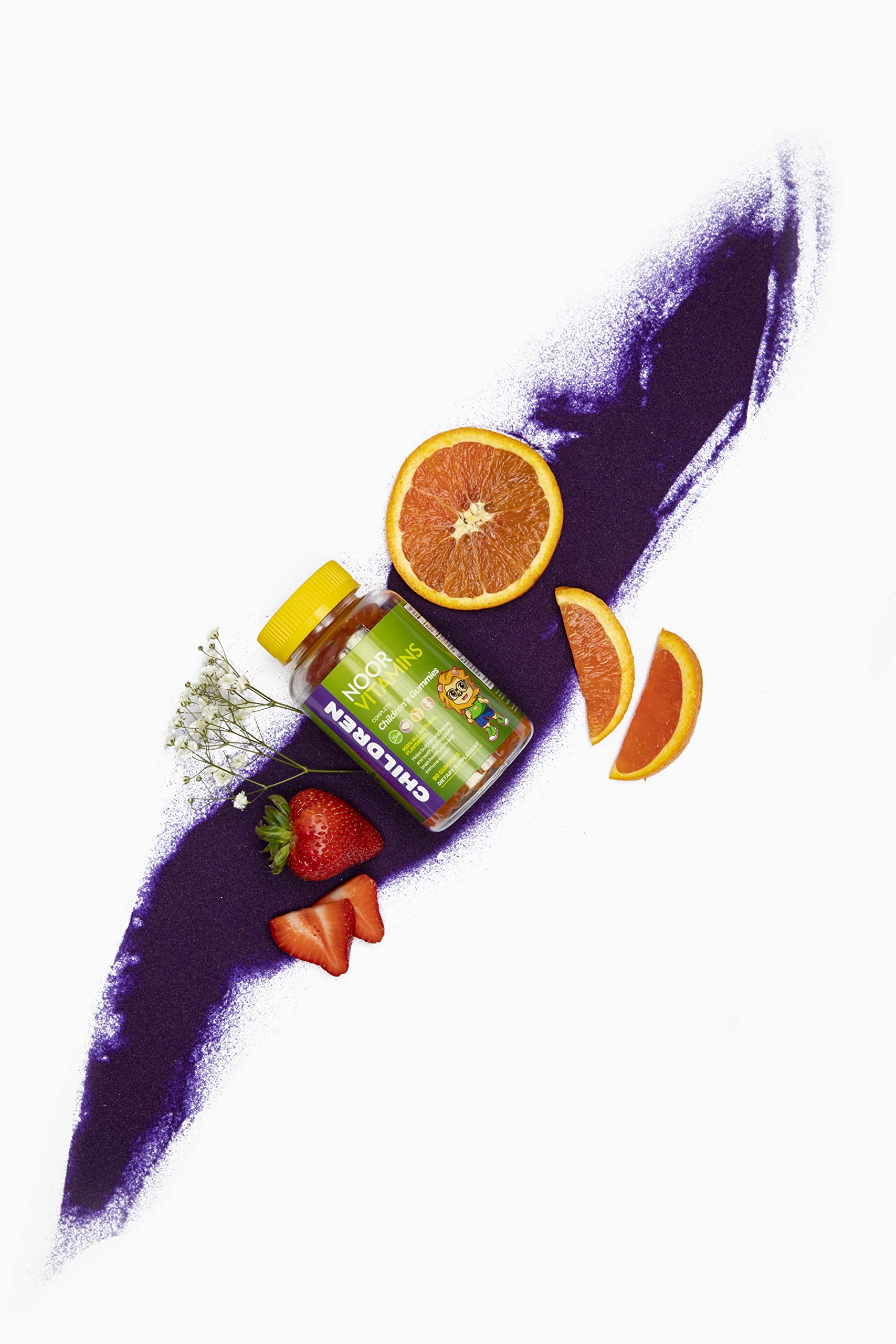 Halal Kids Multivitamin Gummies with Vitamin C, D3, Zinc for Immunity & B6, B12 for Energy - Non-GMO, Halal Certified Chewable Vitamins (90 Count) - Perfect for Daily Immune Support & Energy Boost for Active Children