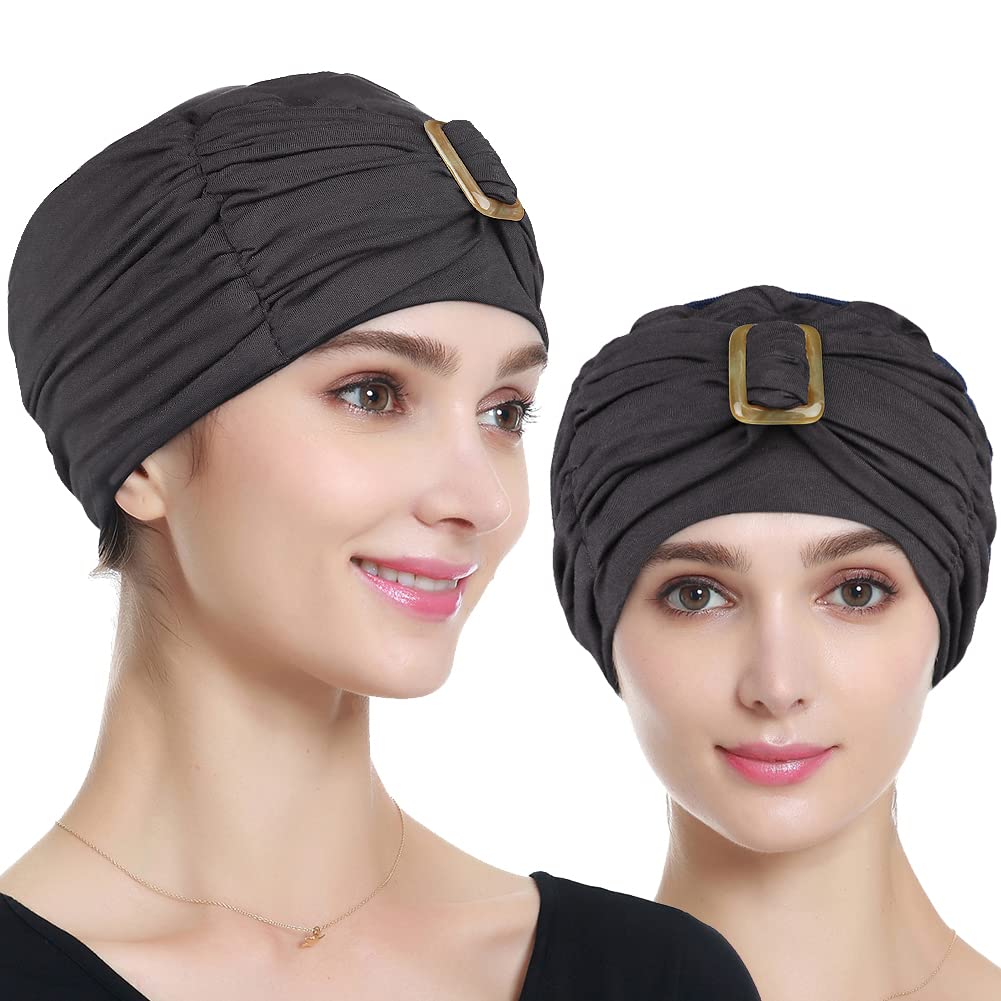 Soft & Stylish Chemo Turban Headwear for Women - Warm Beanie Hats for Cancer Patients - Perfect for Cold Weather, Chemotherapy & Everyday Comfort