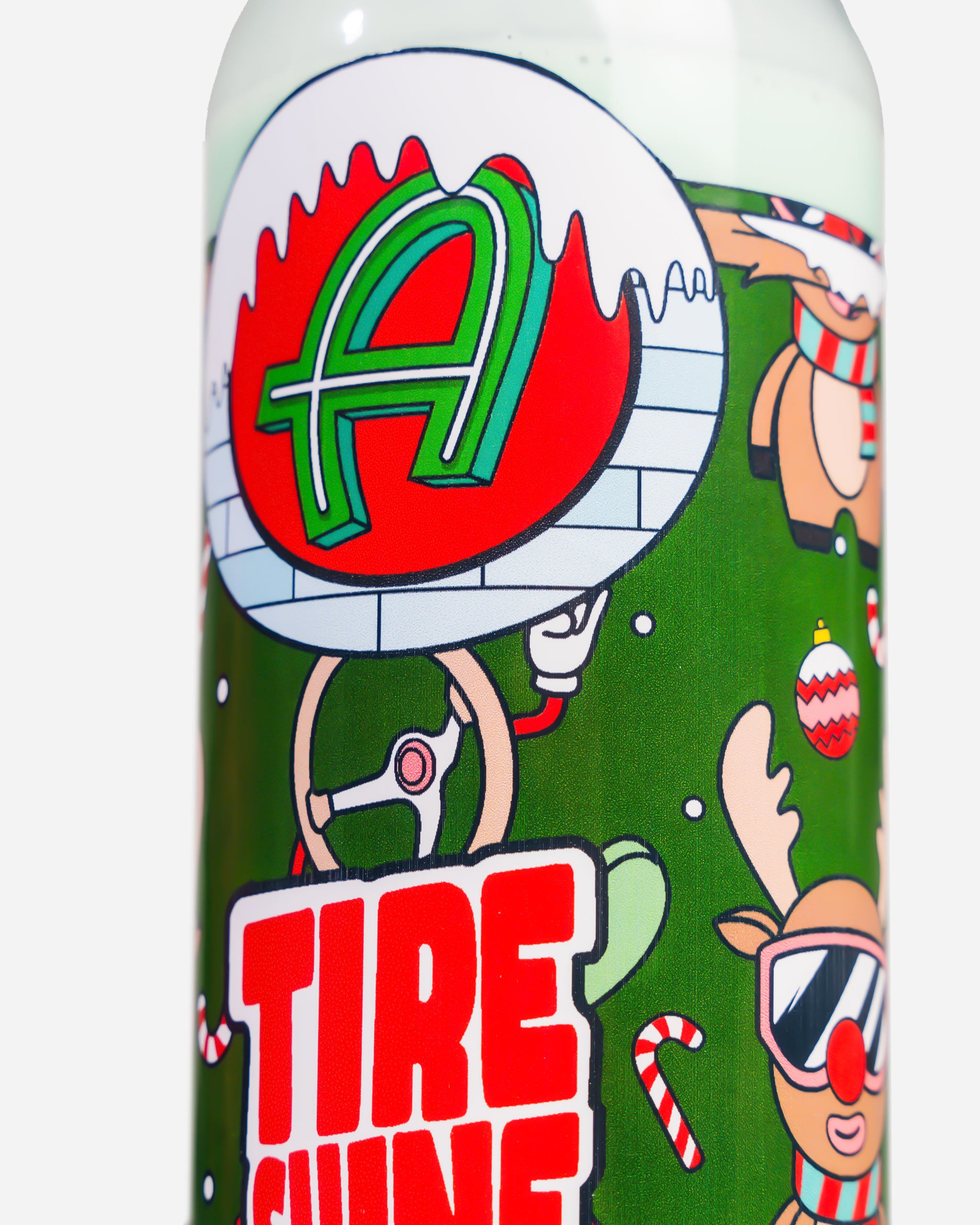 Adam's Premium Tire Shine Spray - Long Lasting Shine & UV Protection for Car Tires - Perfect for Holiday Car Care, Road Trips & Vehicle Detailing