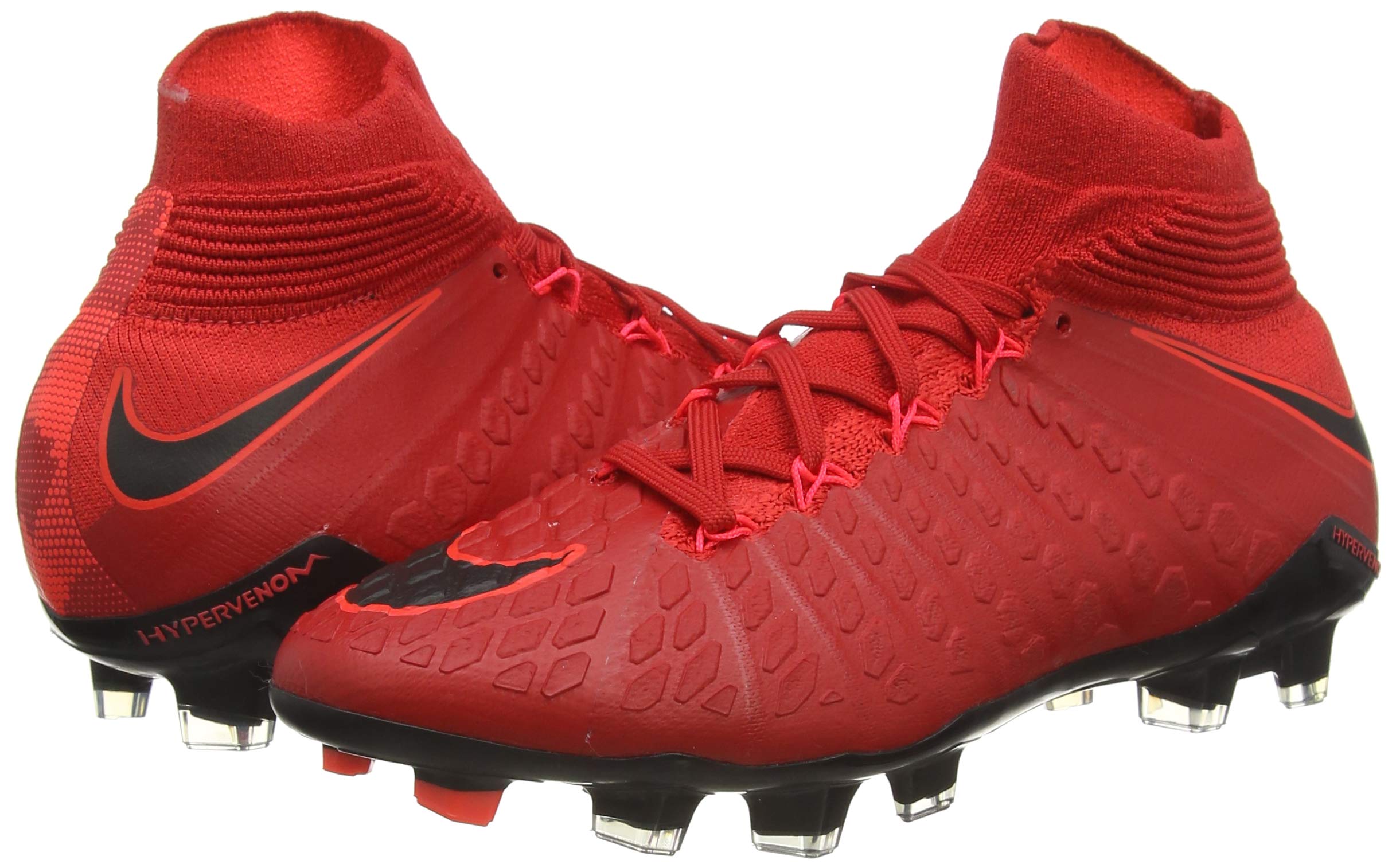 Nike Hypervenom Phantom DF FG Soccer Cleats for Men - Lightweight Football Boots with Dynamic Fit Collar (UK Sizes) - Perfect for Competitive Matches & Turf Training
