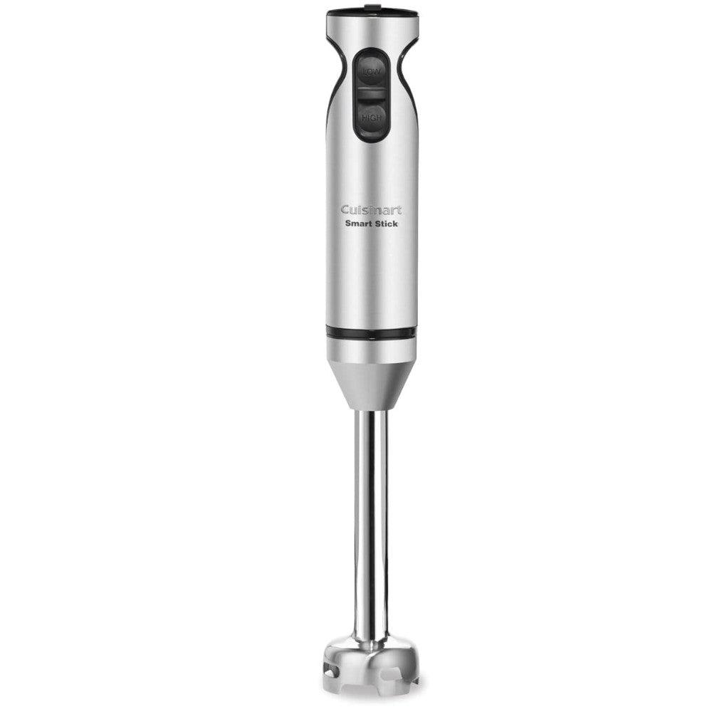 Cuisinart Smart Stick 2SP Hand Blender & Chopper, 200W Immersion Blender with Whisk & Chopper Attachment, Refurbished with Warranty - CSB85S - Perfect for Smoothies, Soups & Baby Food Prep