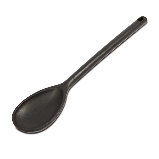 High Heat Resistant Fiberglass Nylon Kitchen Spoon - Durable Cooking Utensil for Baking, Frying & Non-Stick Cookware