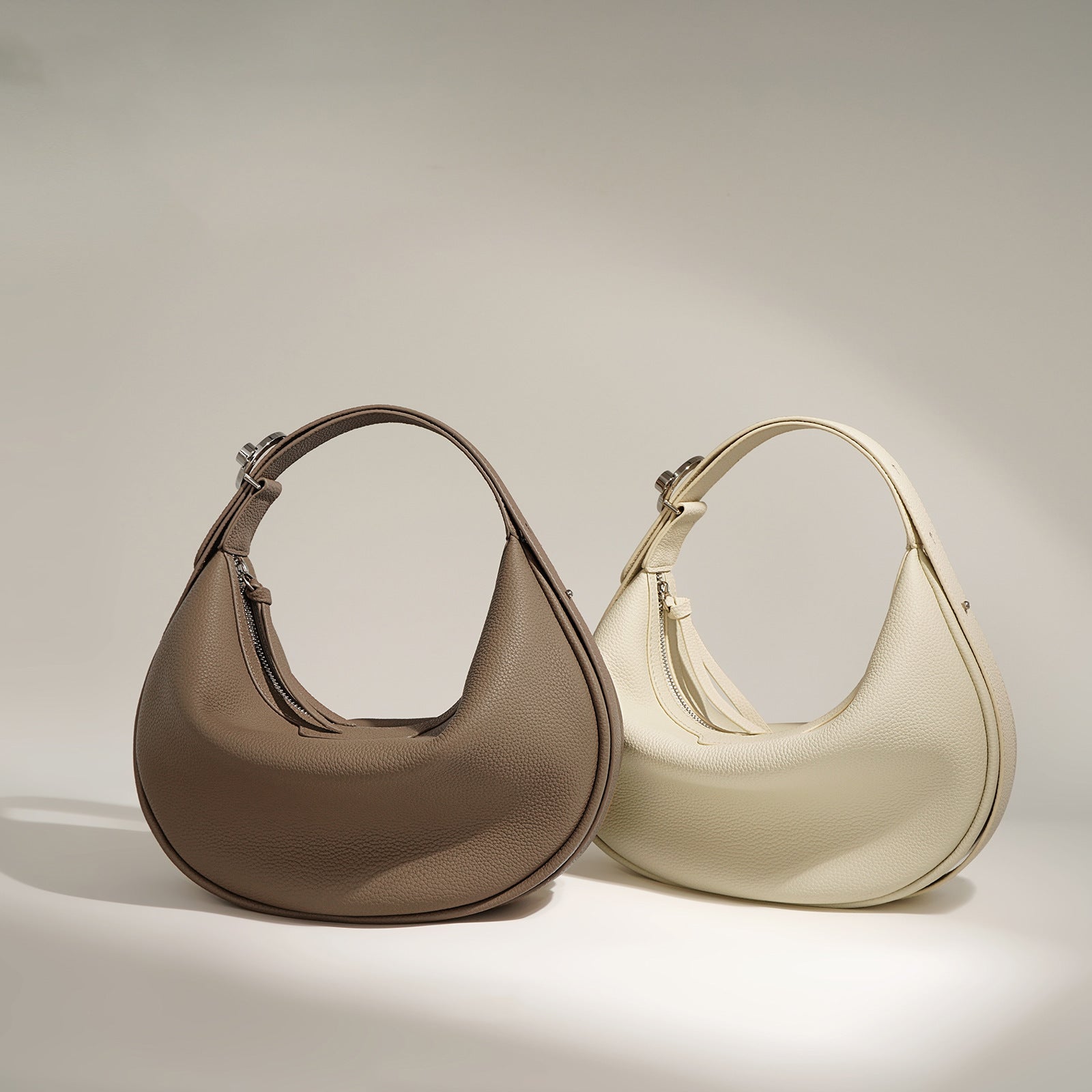 Genuine Leather Crossbody Shoulder Bag for Women - Stylish Underarm Tote Purse with Adjustable Strap - Perfect for Work, Travel & Everyday Use