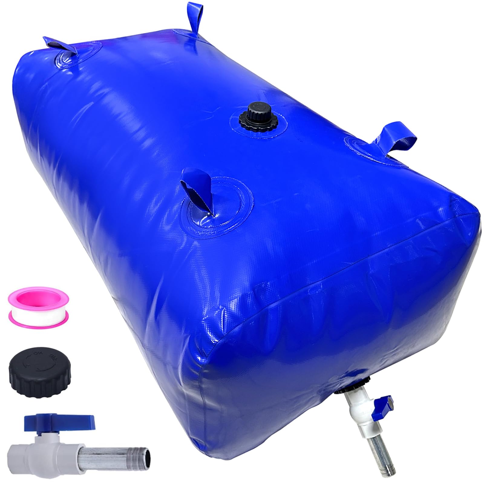 XITAO 63Gal/240L Portable Foldable Water Storage Bladder - Large Capacity Emergency Water Tank for RV Camping, Drought Survival, Fire Prevention & Agricultural Irrigation | Outdoor, Disaster Preparedness & Farm Use
