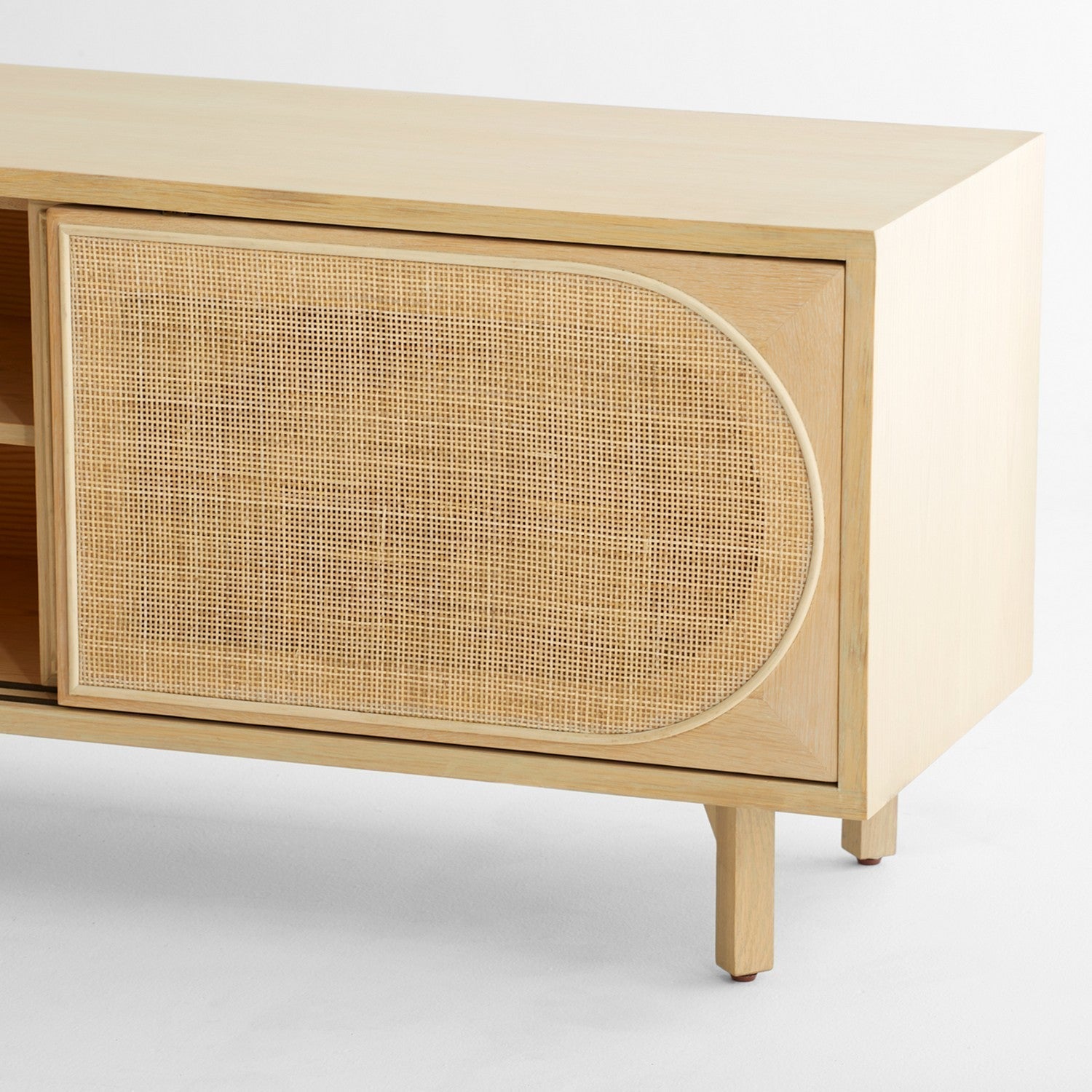 Cyan Design 11495 Lamu Oak Media Cabinet - Stylish TV Stand for Living Room, Bedroom & Home Theater Storage