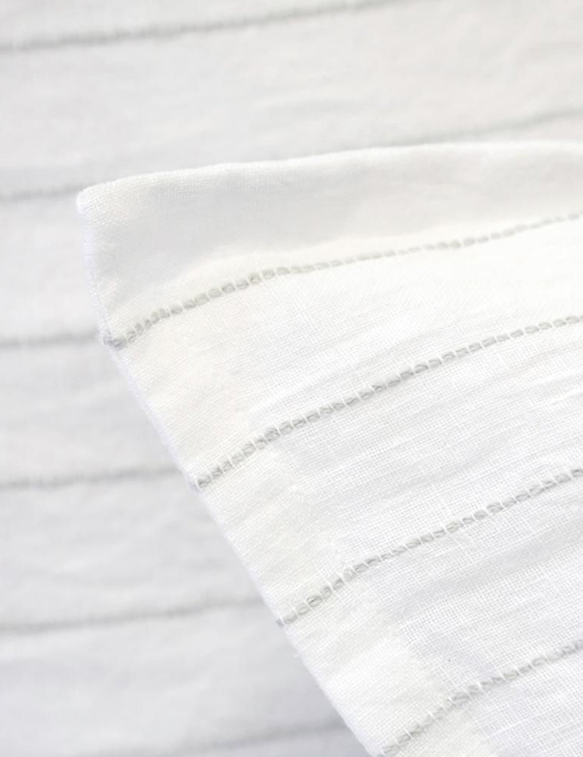 Pom Pom at Home Blake Linen Sham - Premium Soft Bedding Pillow Cover for Queen/King Size - Perfect for Modern Farmhouse, Boho & Coastal Bedroom Decor