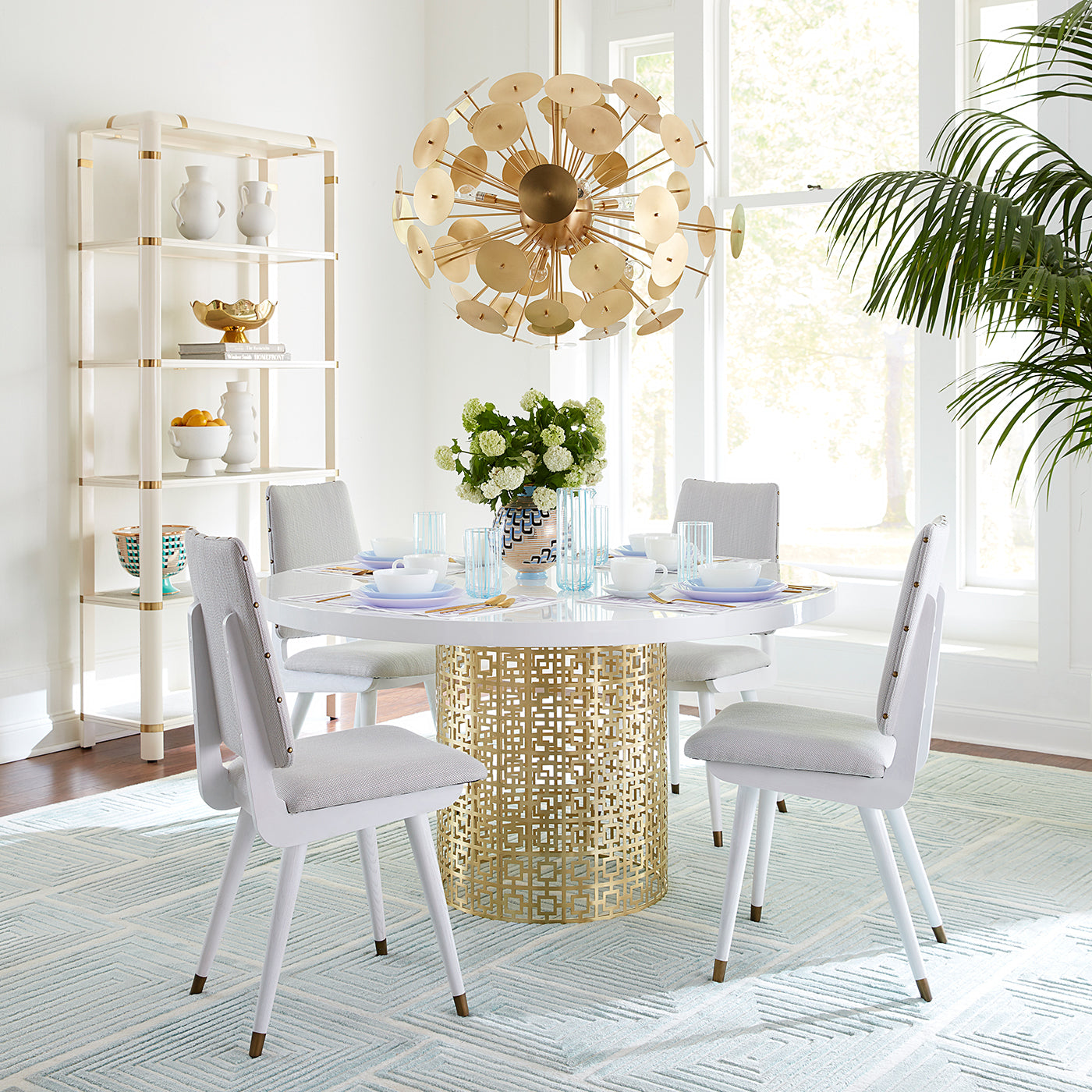Camille Dining Chair - Modern Wooden Dining Room Chair with Upholstered Seat - Perfect for Kitchen, Dining Room, and Home Decor