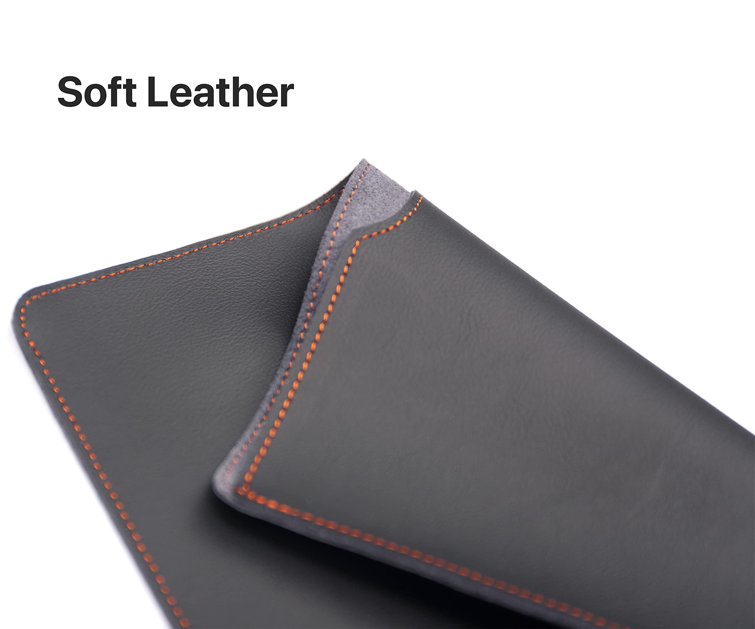Premium Genuine Leather iPad Sleeve Case - Handcrafted in Japan - Compatible with iPad 10.2/Air 10.9/Pro 11 & Apple Pencil 2/MOFT - Ultra Slim & Soft Protective Cover for Work, Travel & Everyday Use