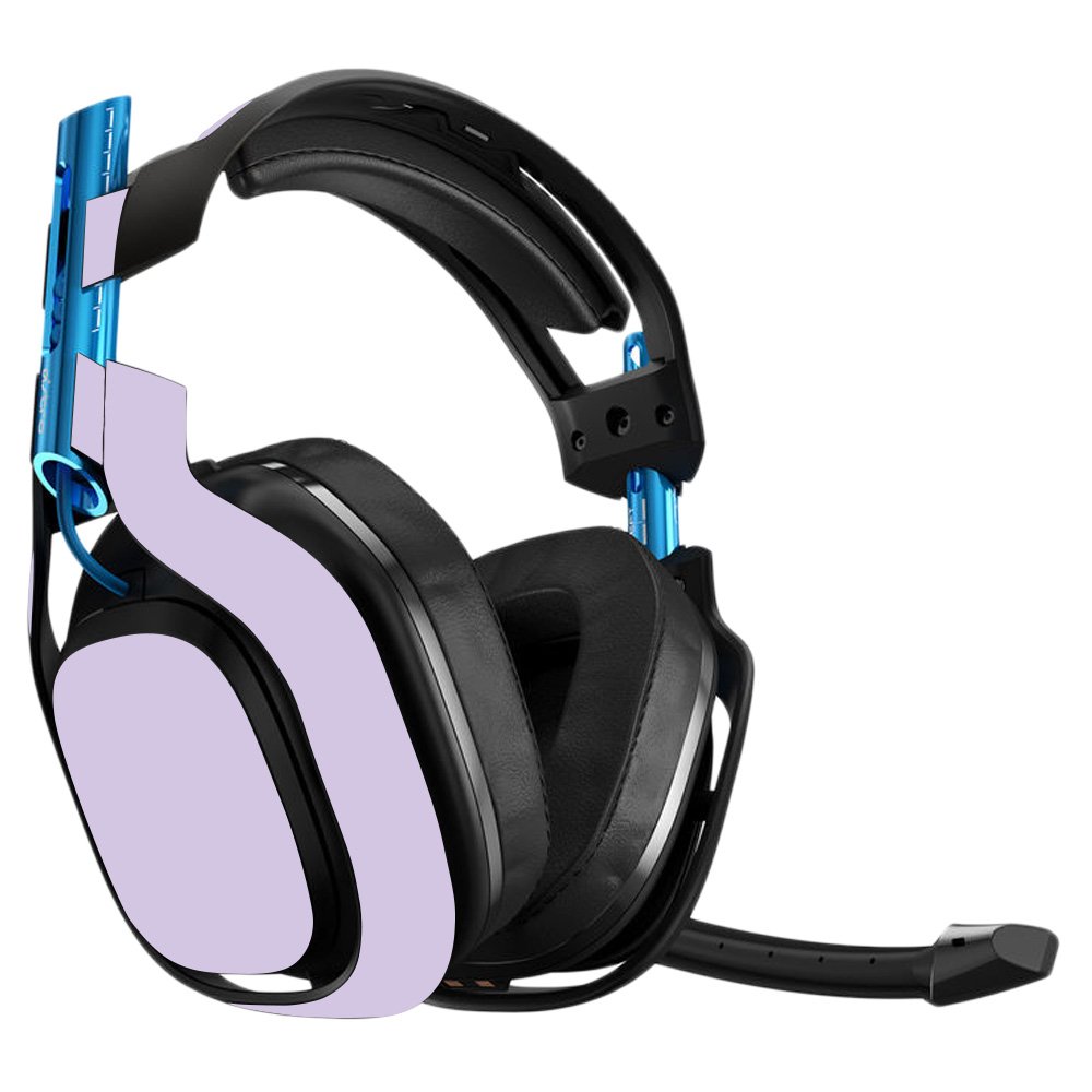 MightySkins Vinyl Decal Wrap Cover for Astro A50 3rd Gen Gaming Headset - Solid Lilac Protective Skin | Durable, Easy to Apply & Remove | Made in USA | Perfect for Gaming, Streaming & Personalizing Your Headset