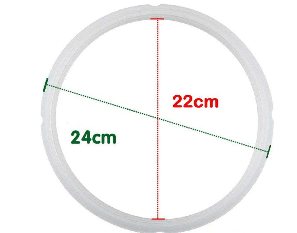 Replacement Electric Pressure Cooker Sealing Ring - Compatible with 5L, 6L, 5QT & 6QT Models (Check Size Before Purchase) | Perfect for Instant Pot, Cooking, Meal Prep & Pressure Cooking Accessories