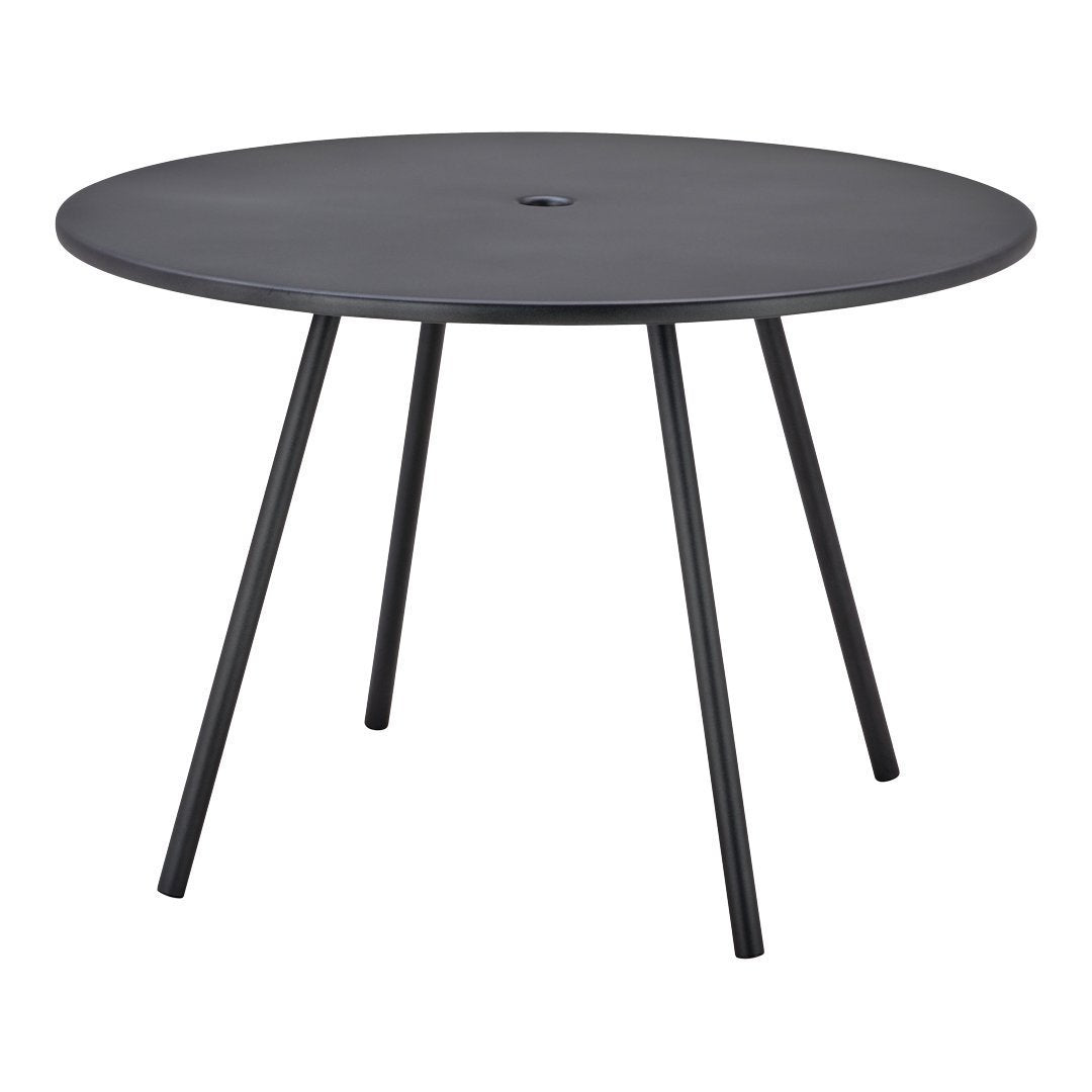 **Welling Ludvik Outdoor Cane Line Area Table - Perfect for Patio, Garden, and Poolside Dining**
